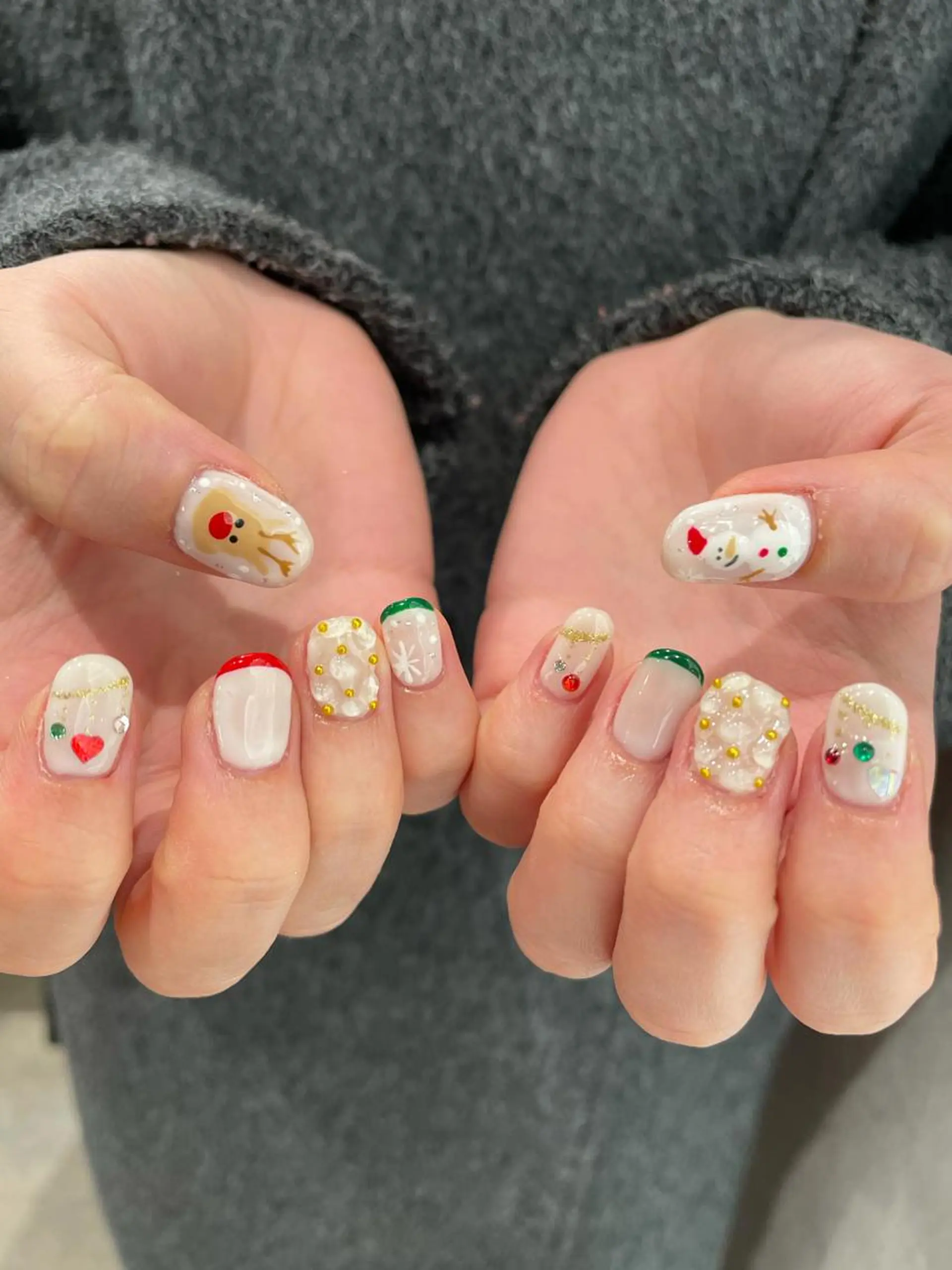 ネイル ハンドネイル ナチュラル透明感🌱 小山美樹子のヘアスタイル