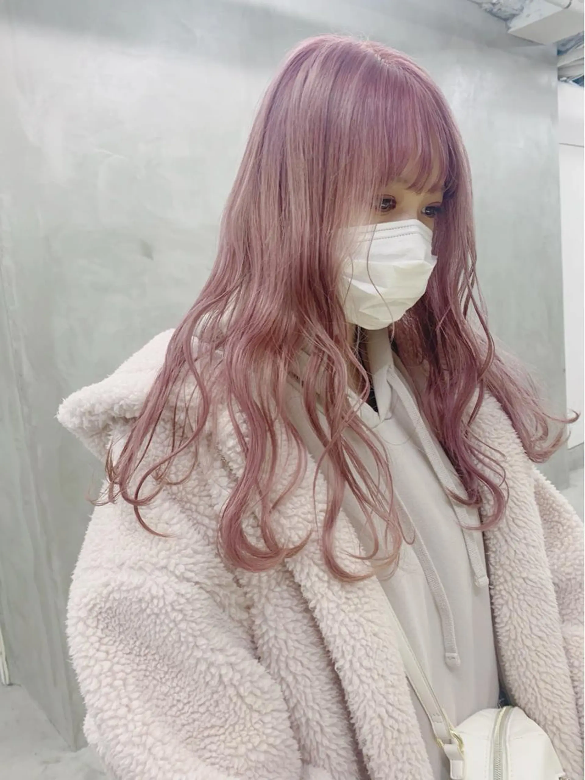 ロング カラー ブームボックス所属・🐝ハイトーンカラー hachi🐝のヘアスタイル