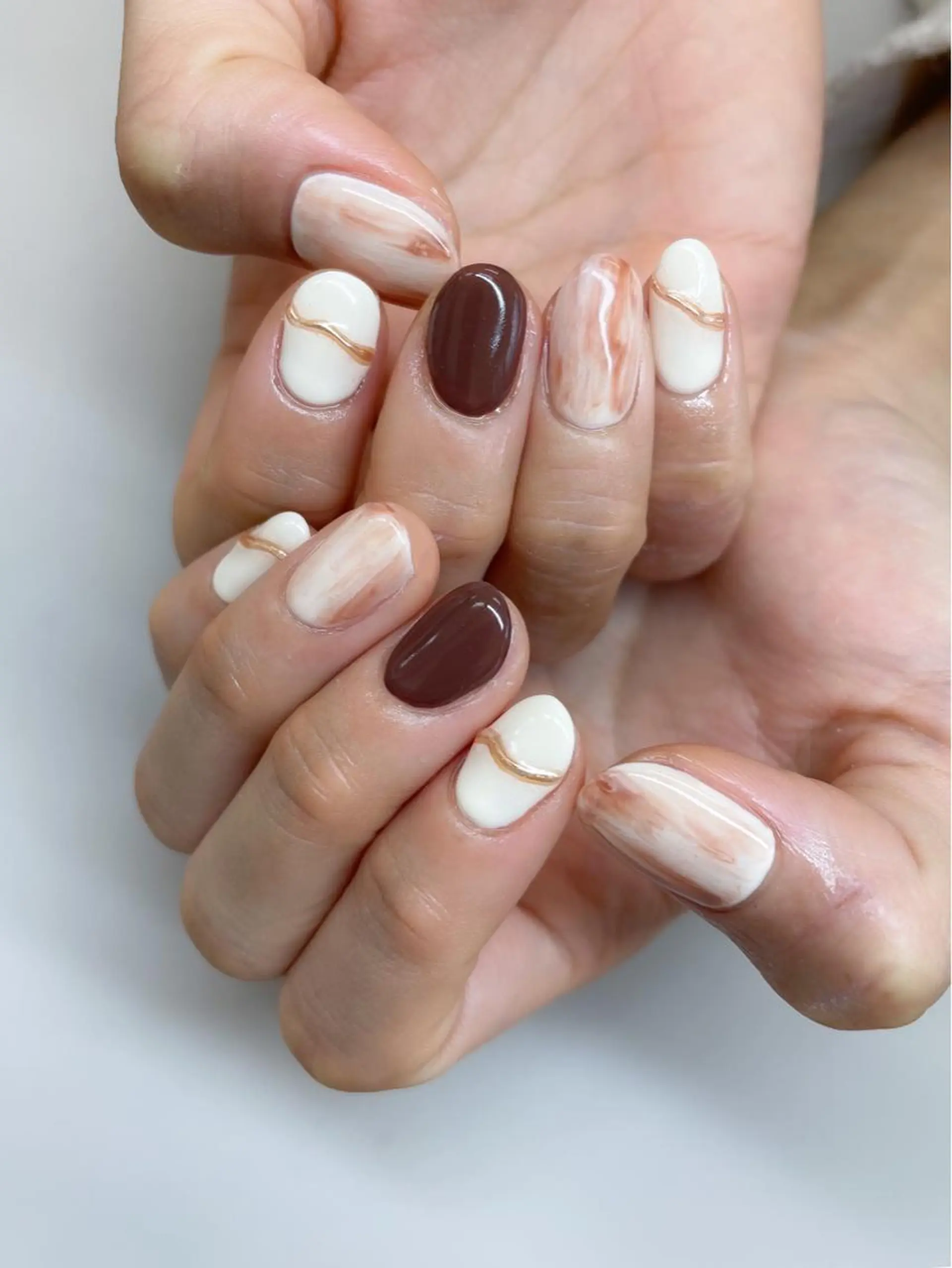 ネイル ハンドネイル Hisaka Mikiのネイルデザイン