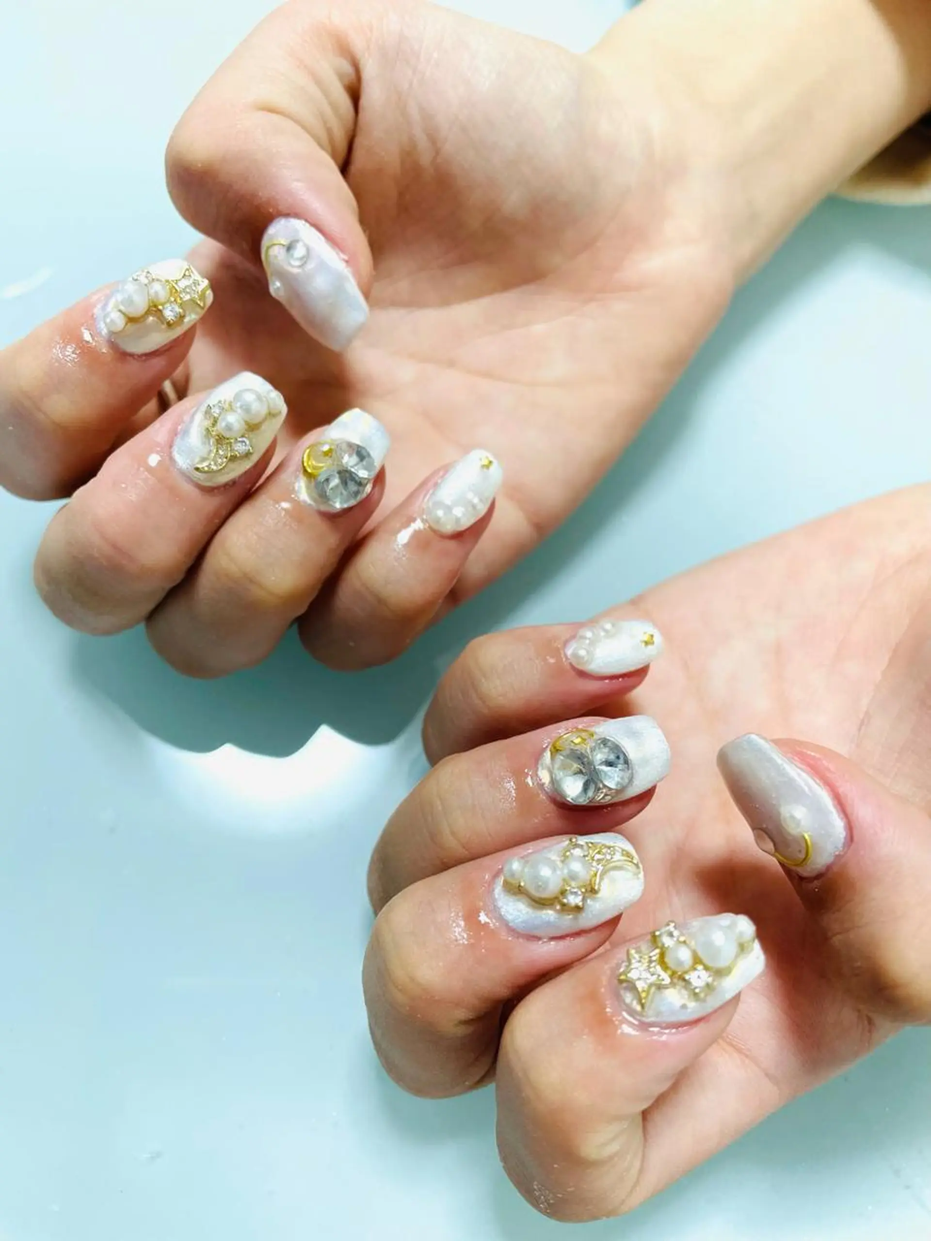 ネイル 🌙🫧CHARME (RUKA)🦋🫧のネイルデザイン