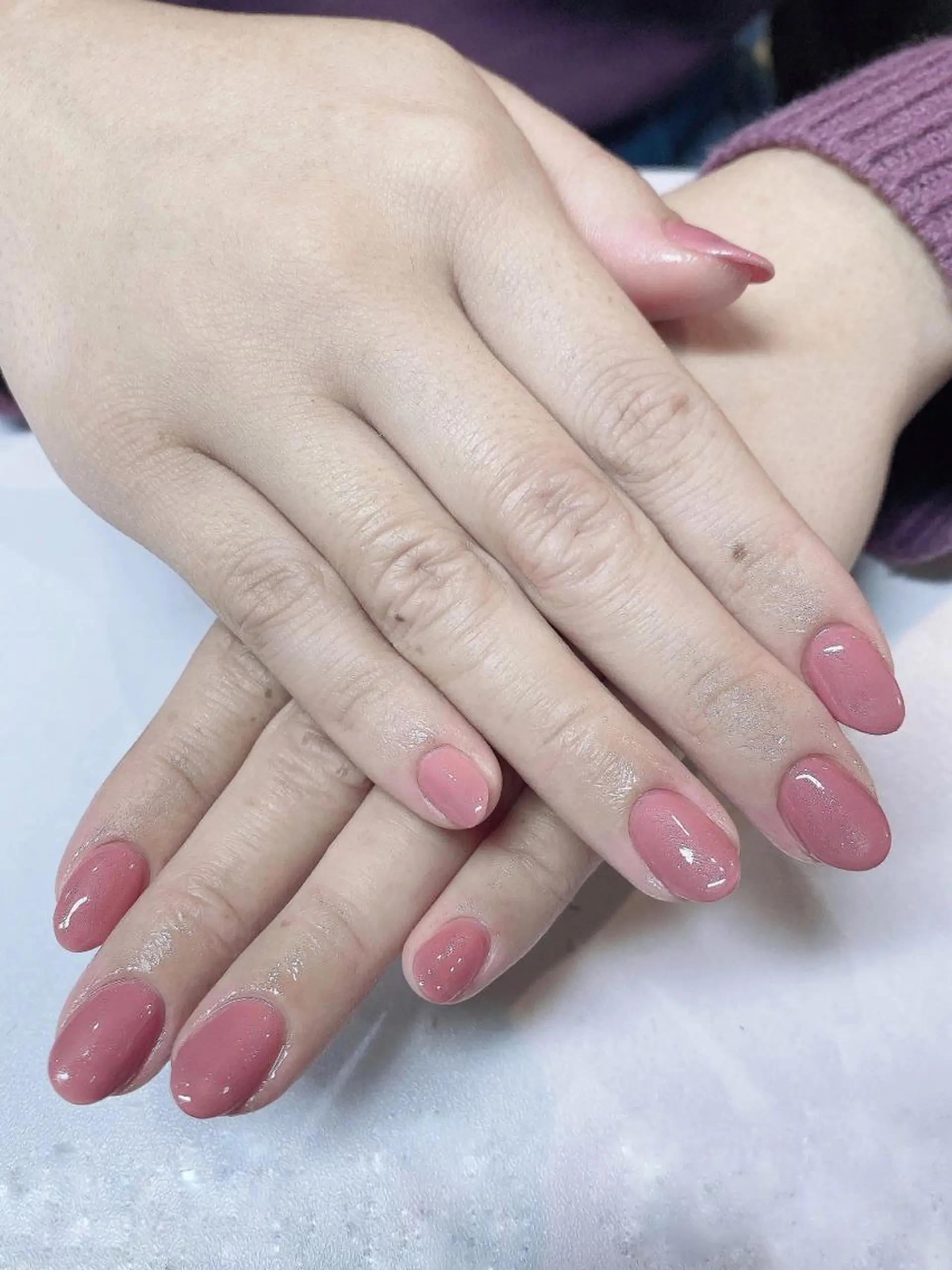 ネイル ワンカラーネイル yuminail所属・錦糸町 yuminailのネイルデザイン