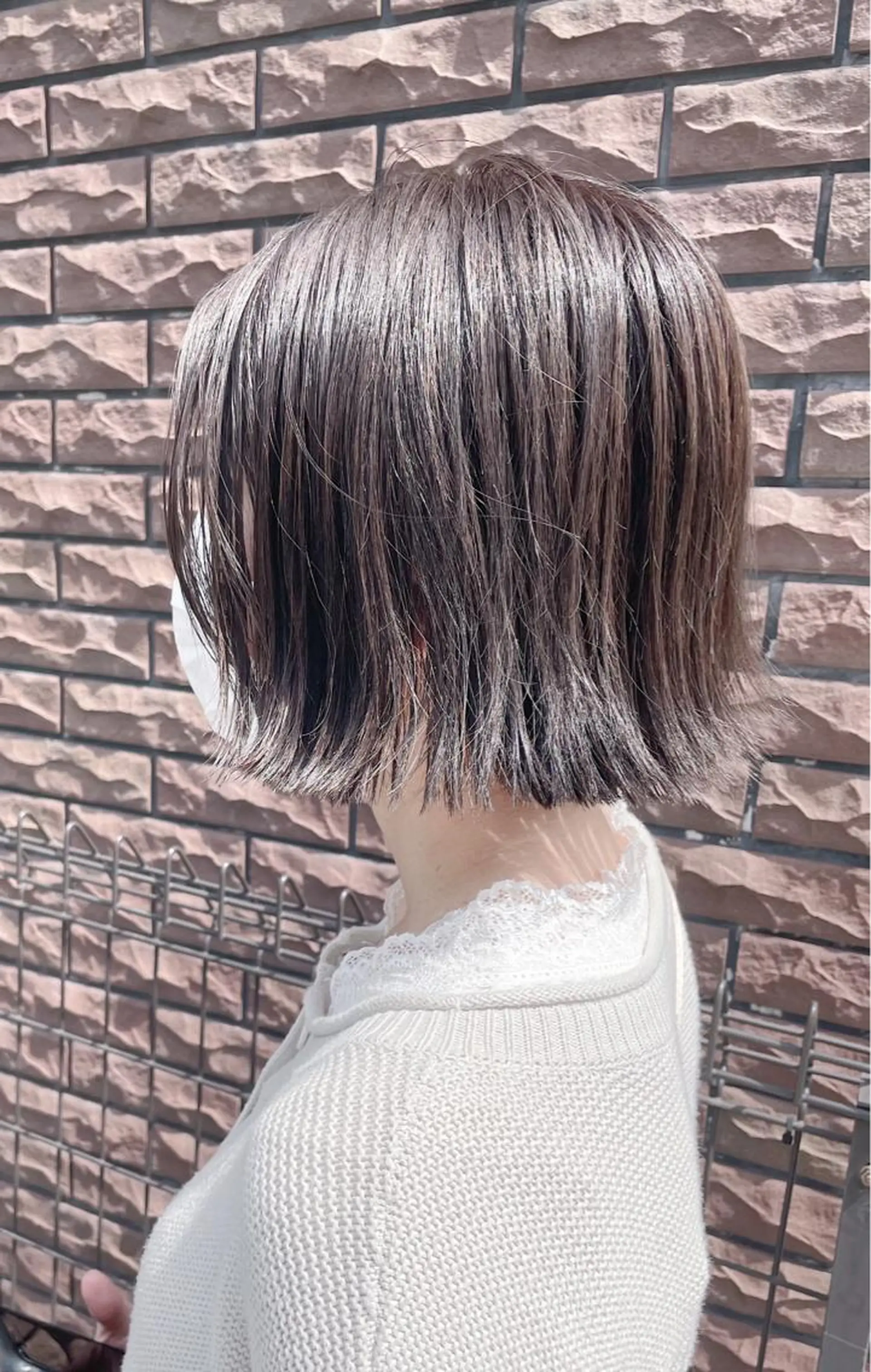 ショート カラー ケアブリーチ /髪質 改善/古橋圭史郎のヘアスタイル