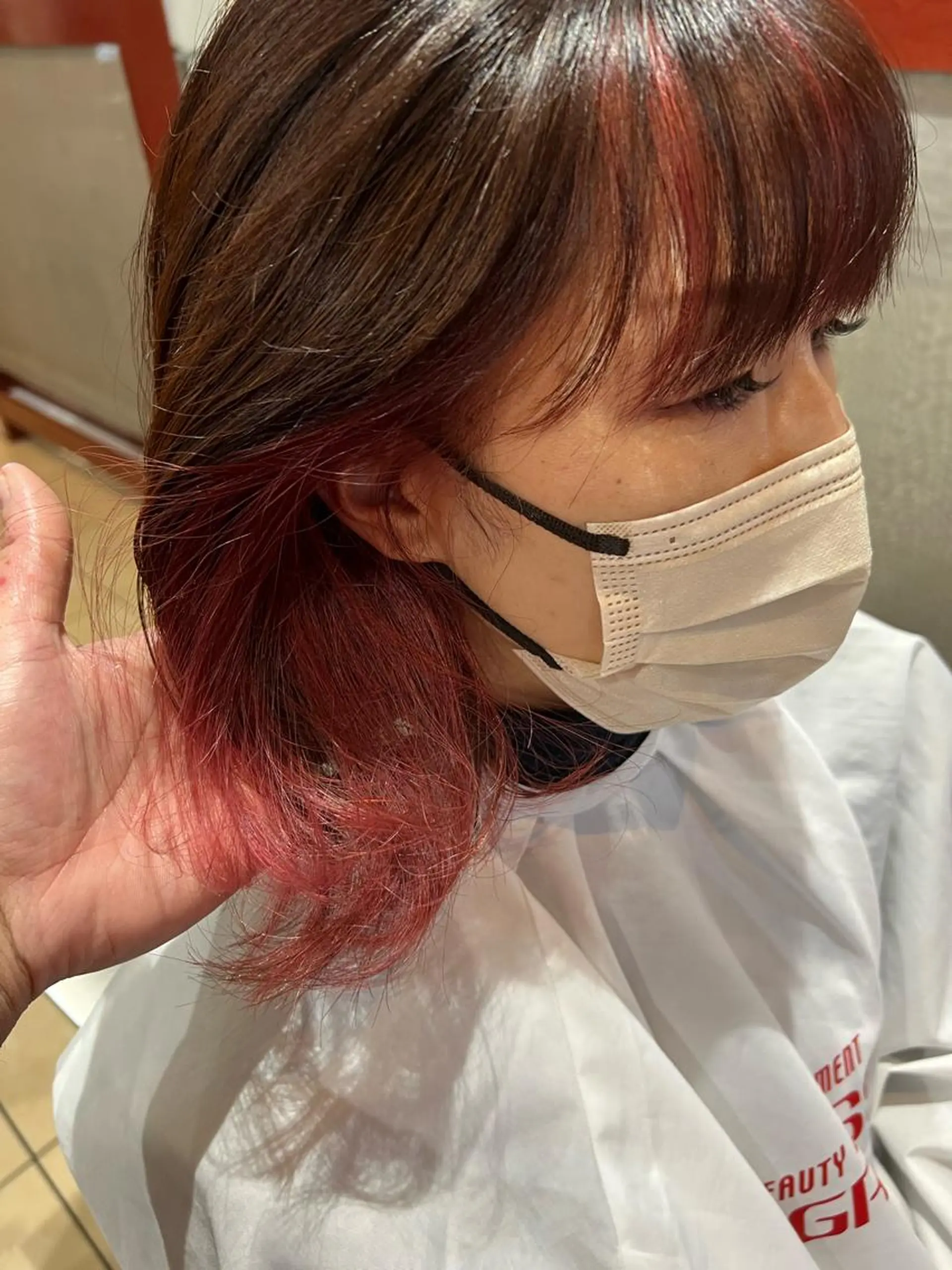 ミディアム 坂本 優輝のヘアスタイル