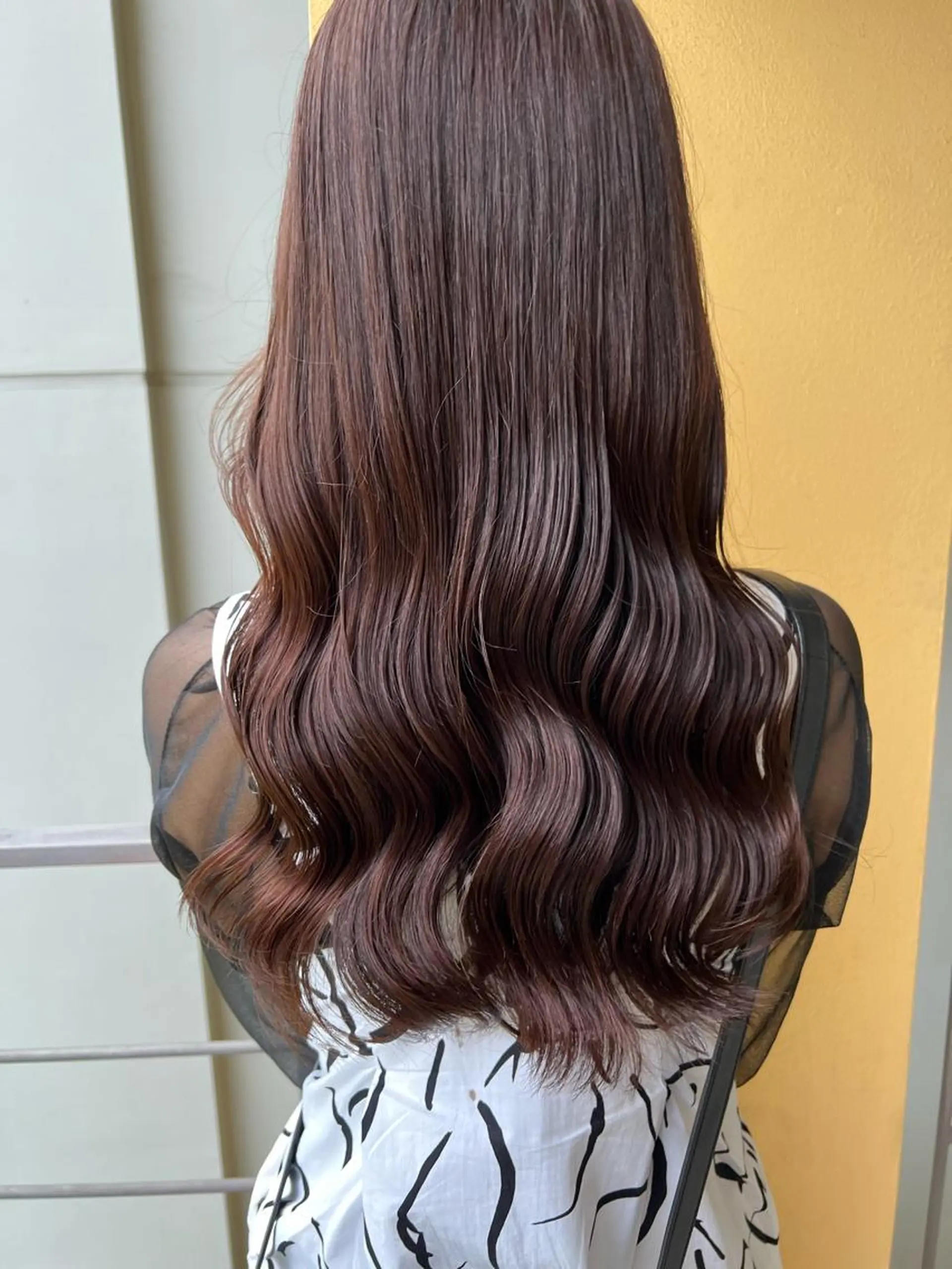 ロング カラー カット ヘアカラー トリートメント Lond strada 心斎橋所属・🍀小川大輔🍀 ボブ/ブリーチ🥇のヘアスタイル