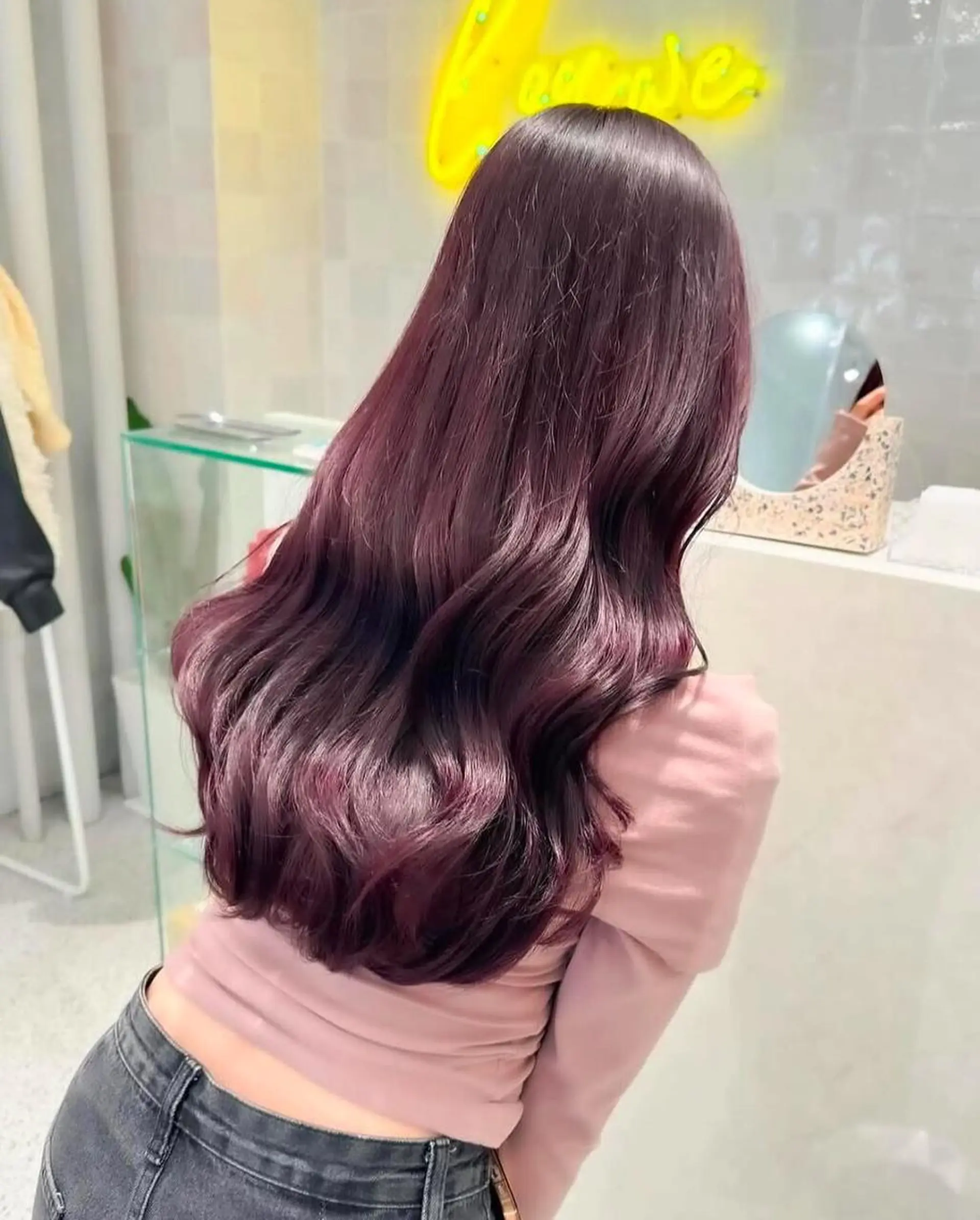 ロング トリートメント 🎀韓国/艶髪/暗髪 🎀 柚月🫧立川駅のヘアスタイル