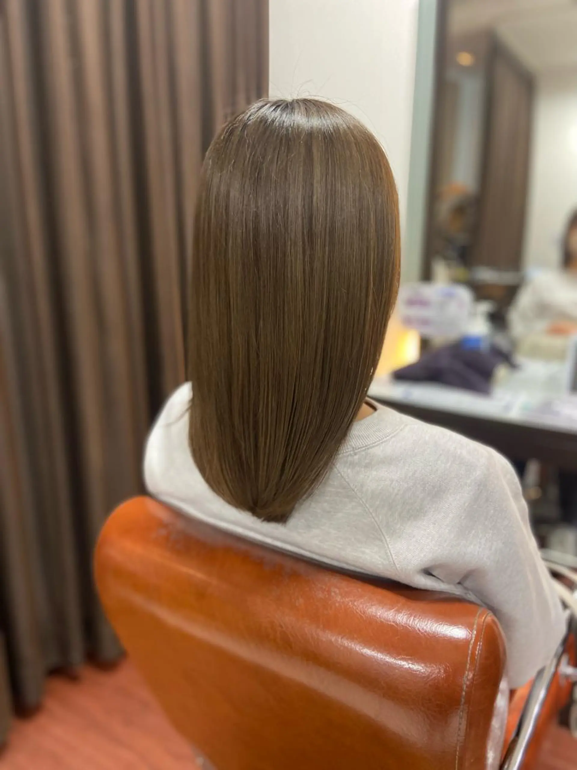 ロング トリートメント 酸熱トリートメント 瀧下 唯のヘアスタイル