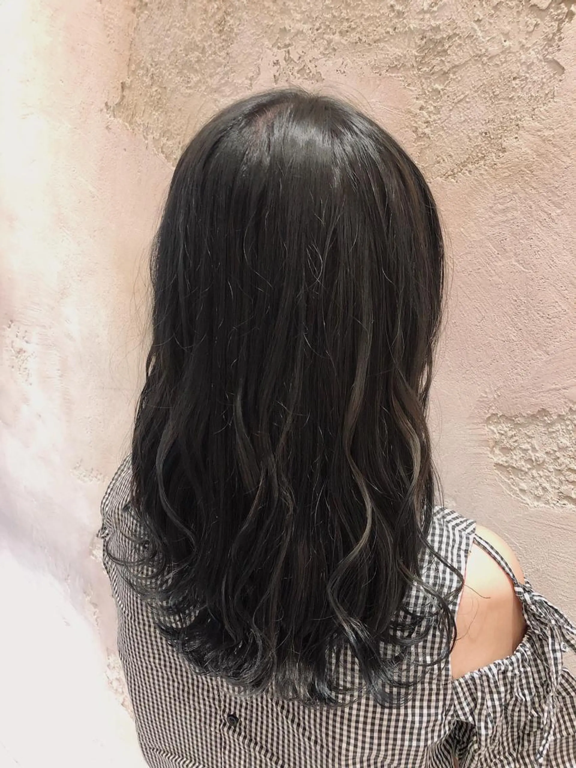 ミディアム カット ヘアカラー トリートメント 代表山口ひな 髪質改善のプロのヘアスタイル