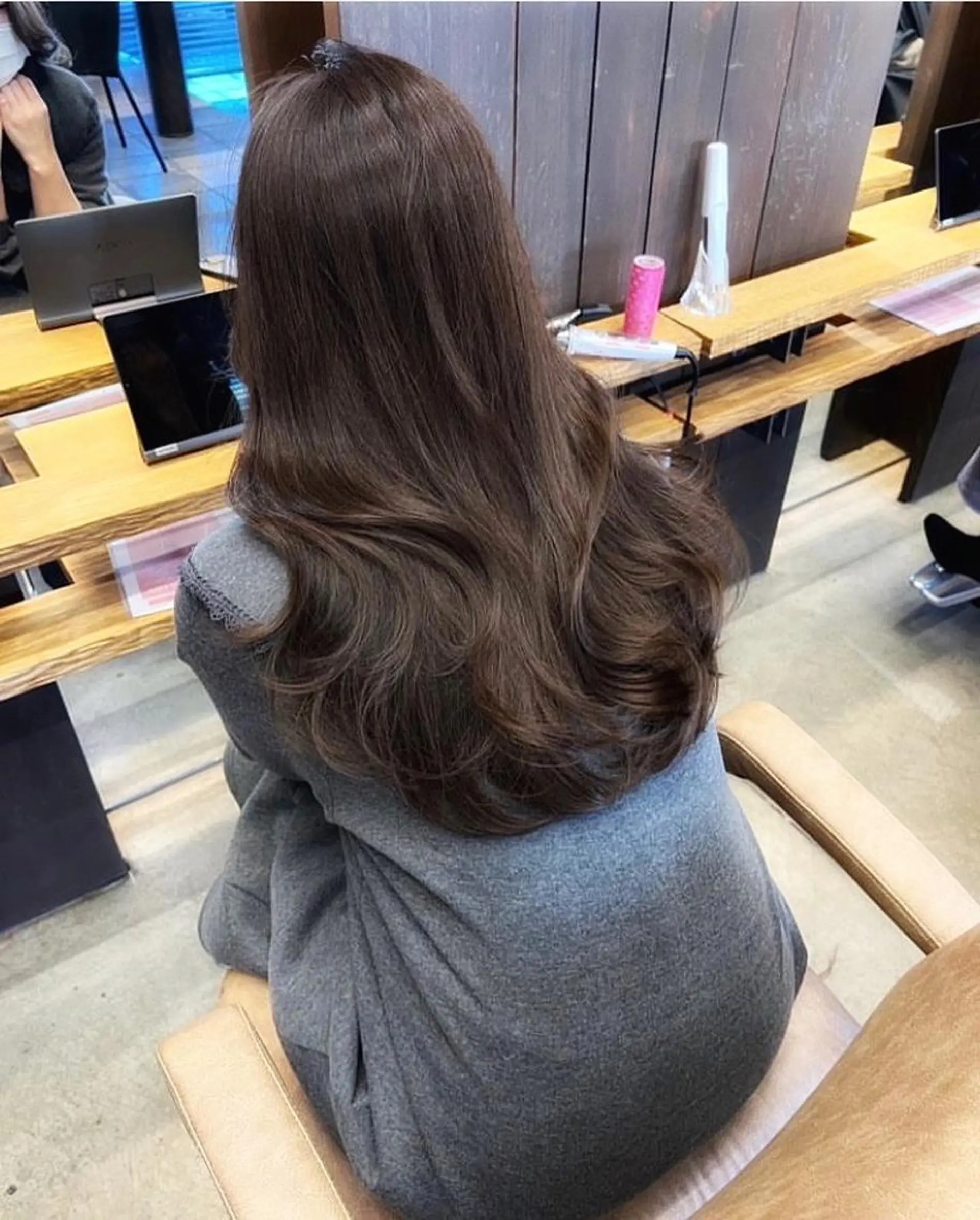 ロング ヘアカラー トリートメント 🩵縮毛矯正・ボブ 岩原朋也🩵のヘアスタイル