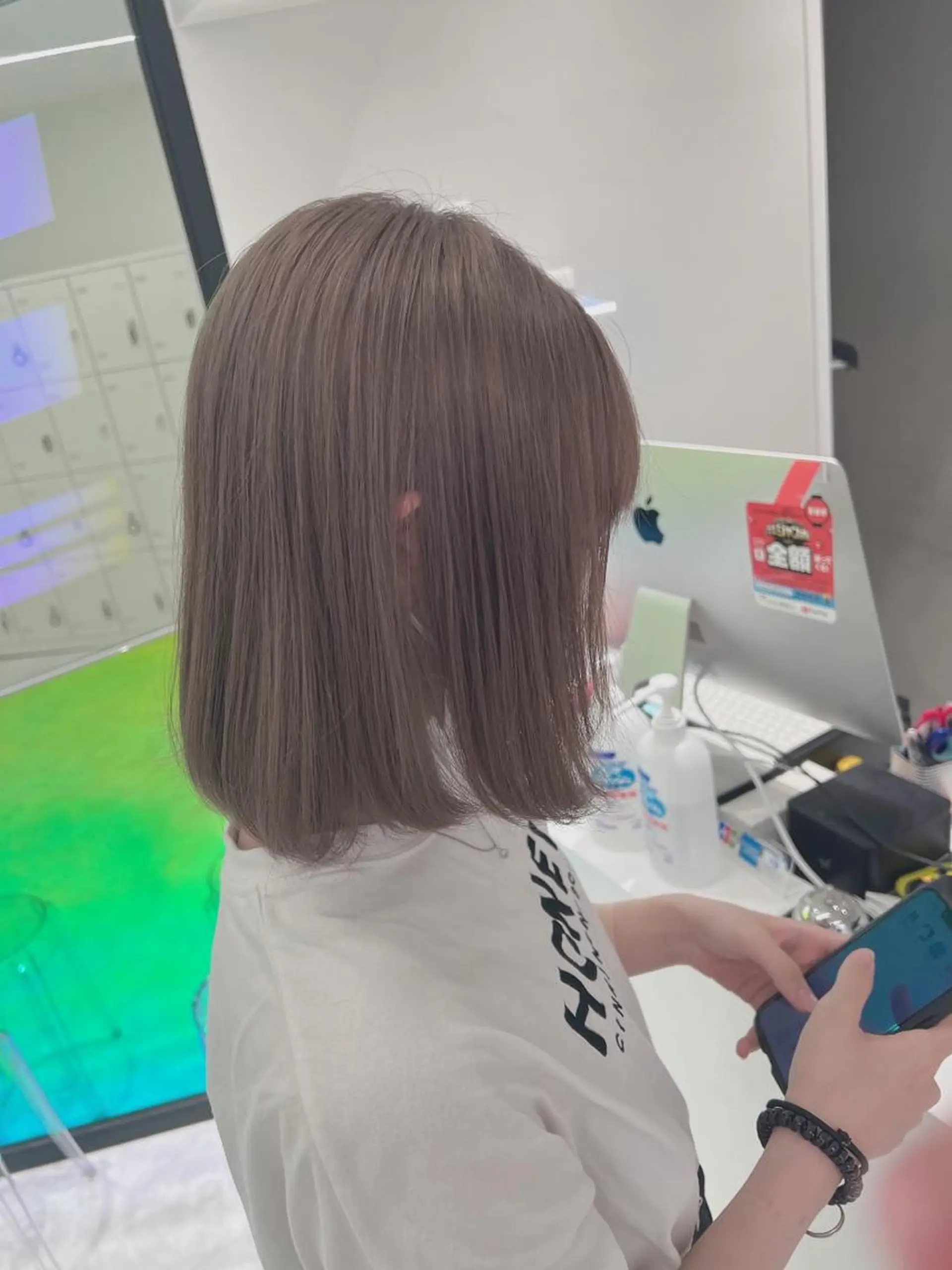 ミディアム カラー ヘアアレンジ EMANON池袋3rd所属・ナチュラル艶髪 なおき｜池袋美容師のヘアスタイル