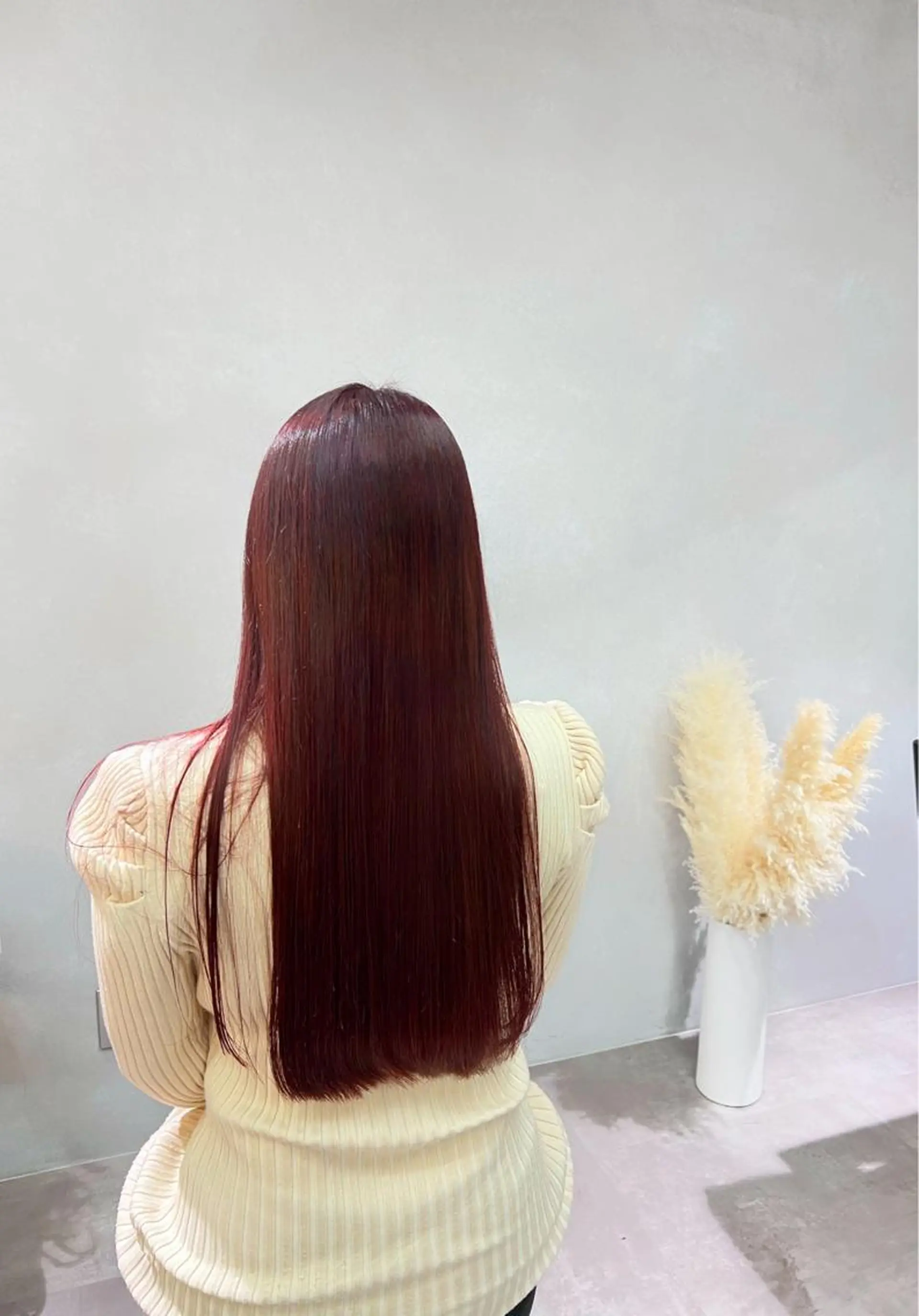 ロング カラー ブリーチ ブリーチなしカラー カット ヘアカラー トリートメント 🌿ダブルカラー/ 明大前/中村渓太のヘアスタイル