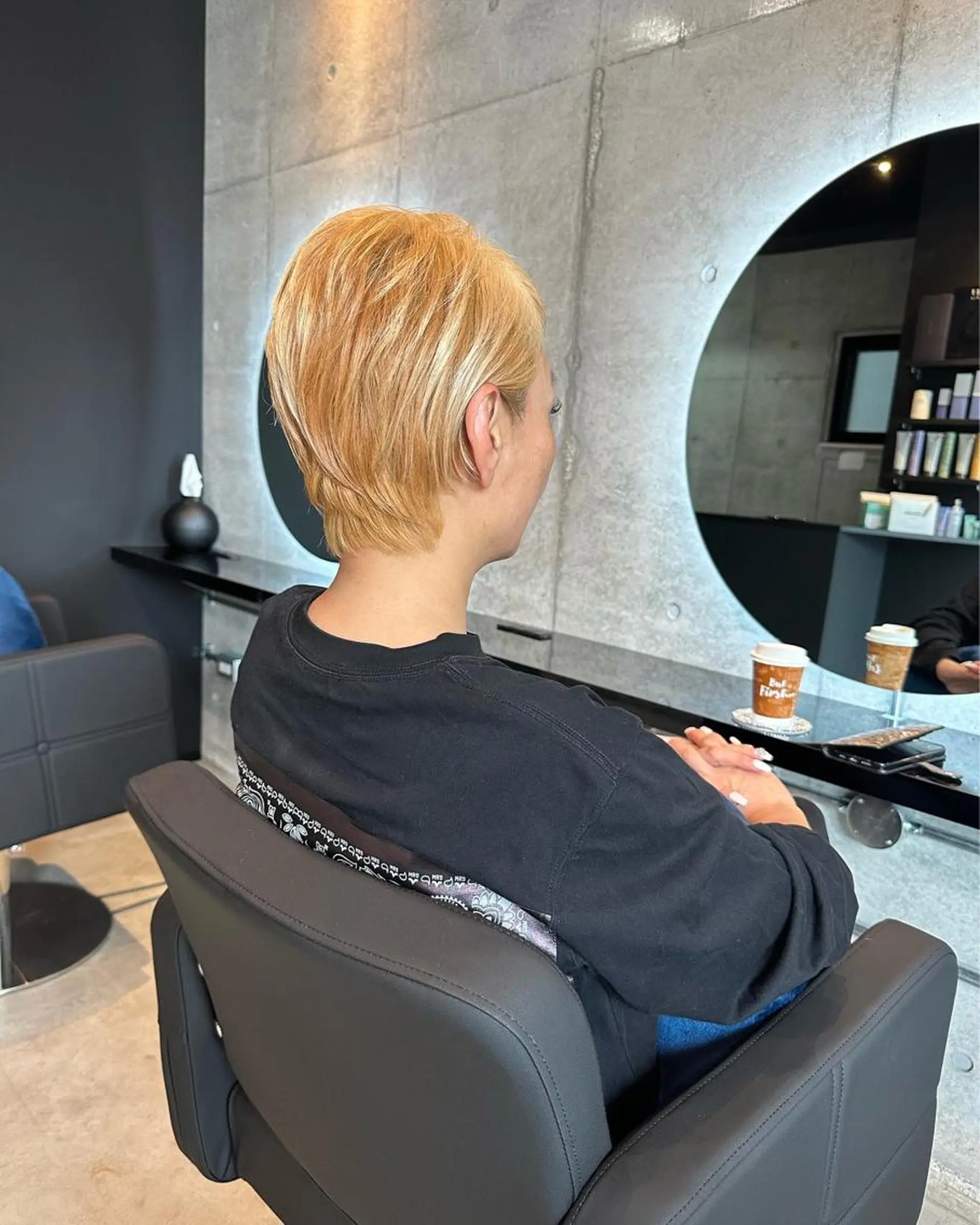 ショート gen所属・坂元 智信のヘアスタイル