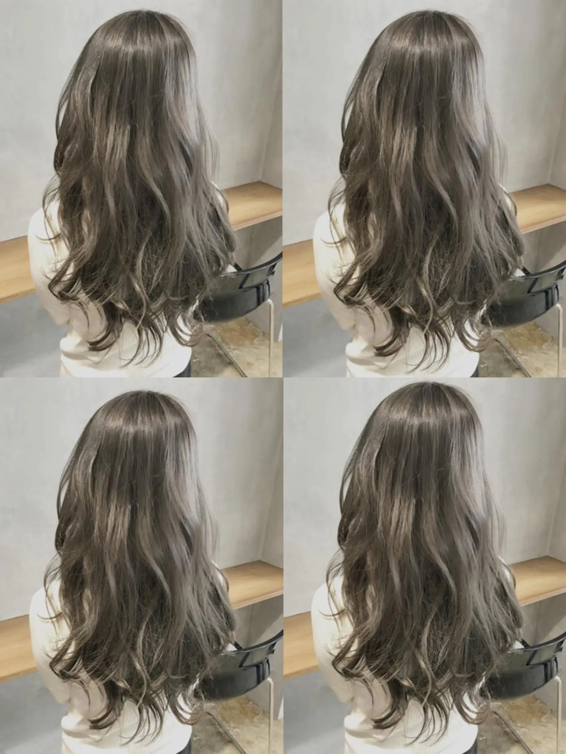 ロング カラー パーマ グレージュ 5Five所属・タカサキ ケイタのヘアスタイル