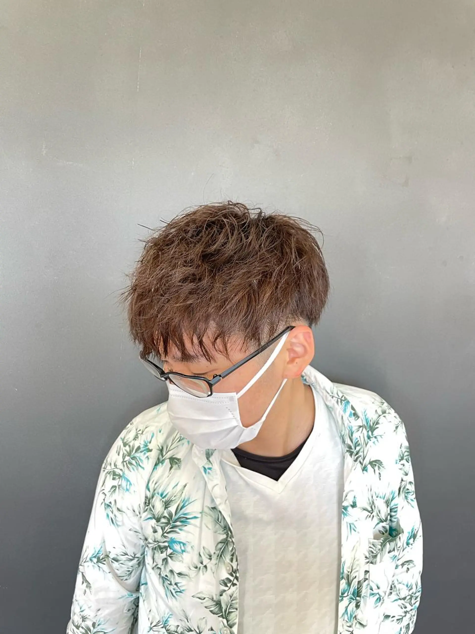 メンズ メンズパーマ メンズツイストパーマ ツイストパーマ 長屋 裕也のヘアスタイル