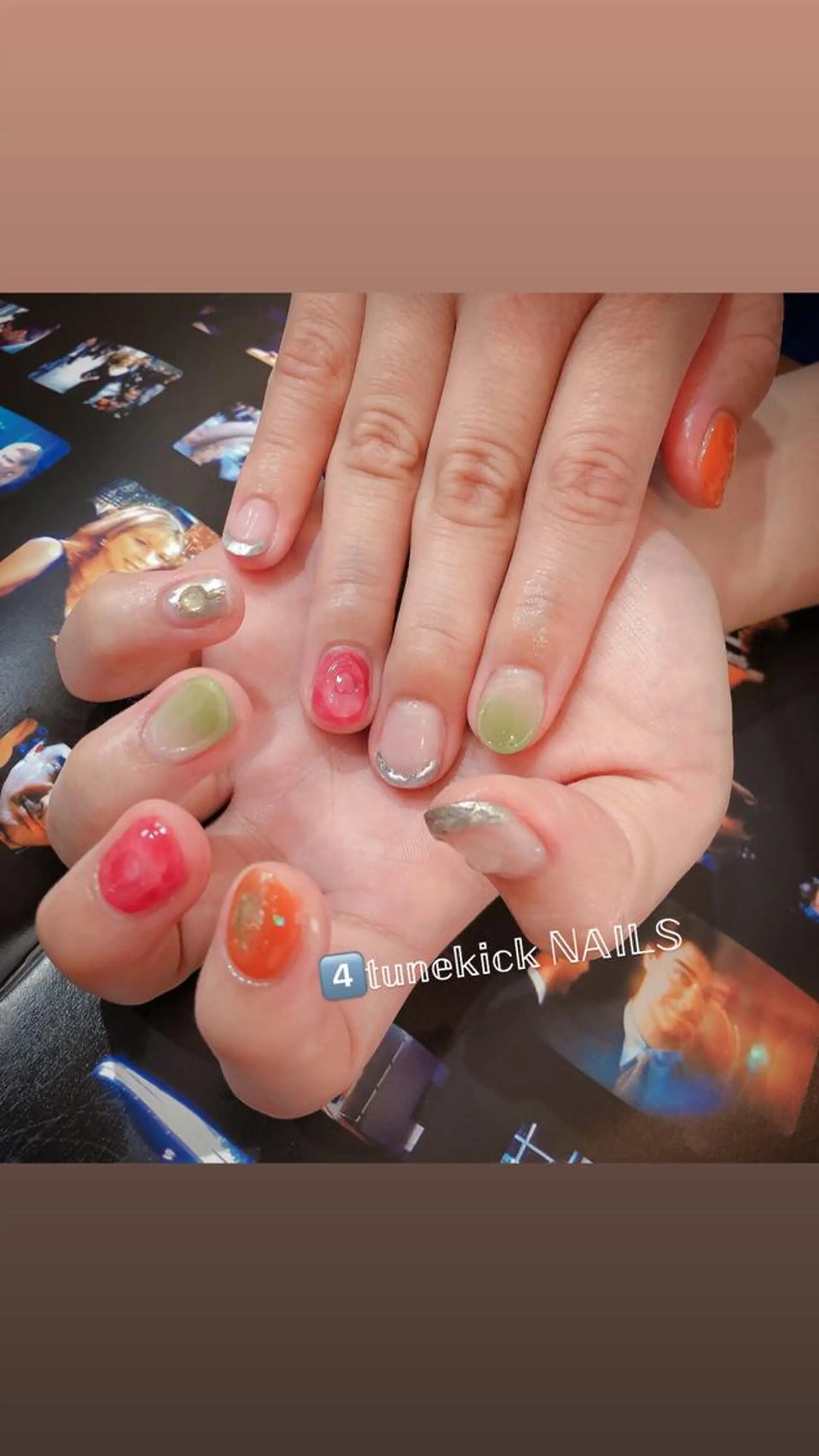 ネイル 4tunekick NAILS(フォーチュンキックネイルズ)所属・光森 淳子のネイルデザイン