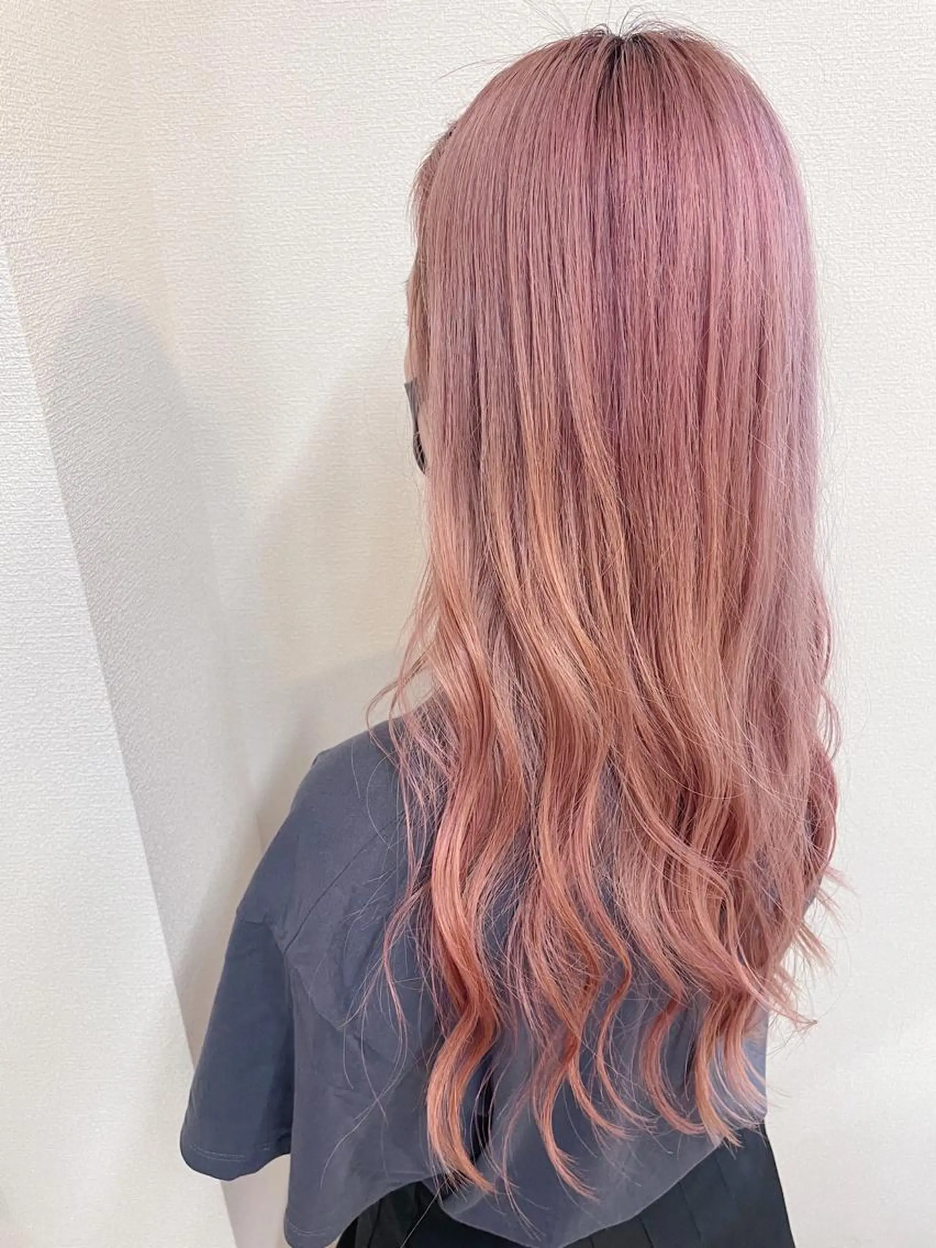 ロング カラー ケアブリーチ /髪質 改善/古橋圭史郎のヘアスタイル