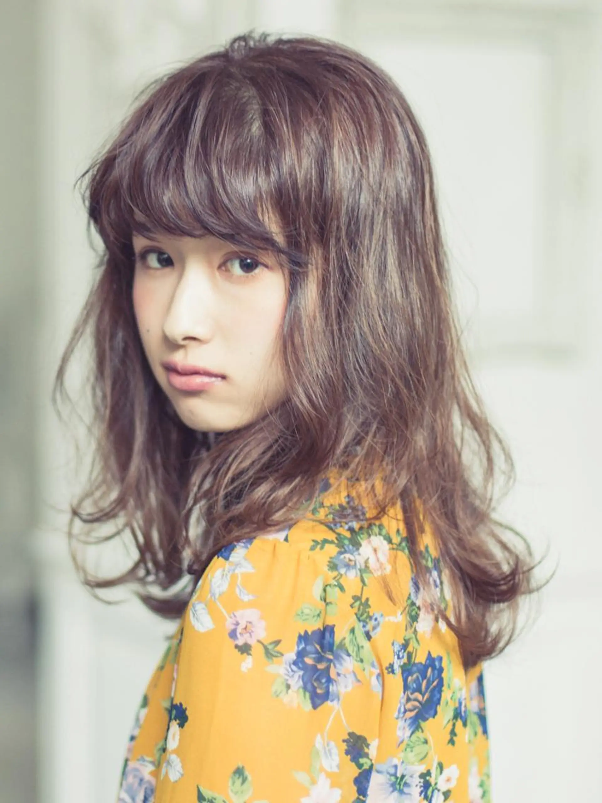 セミロング 【デザイナー】田中 美生のヘアスタイル