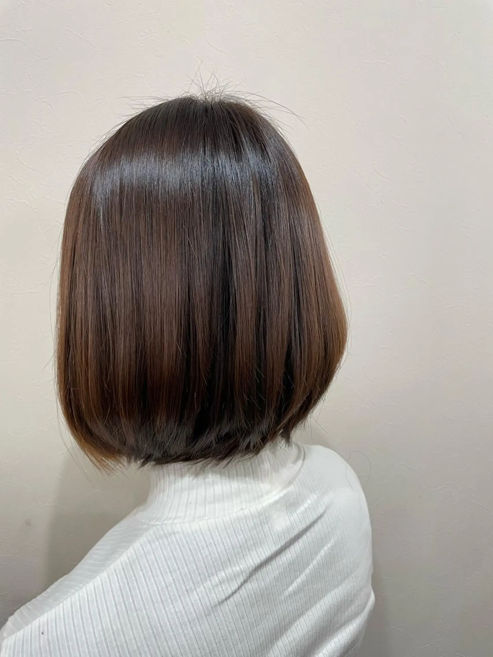 ミディアム 縮毛矯正 ALBELY  hair&spa 浜松上島店所属・髪質改善 菊池紳吾のヘアスタイル