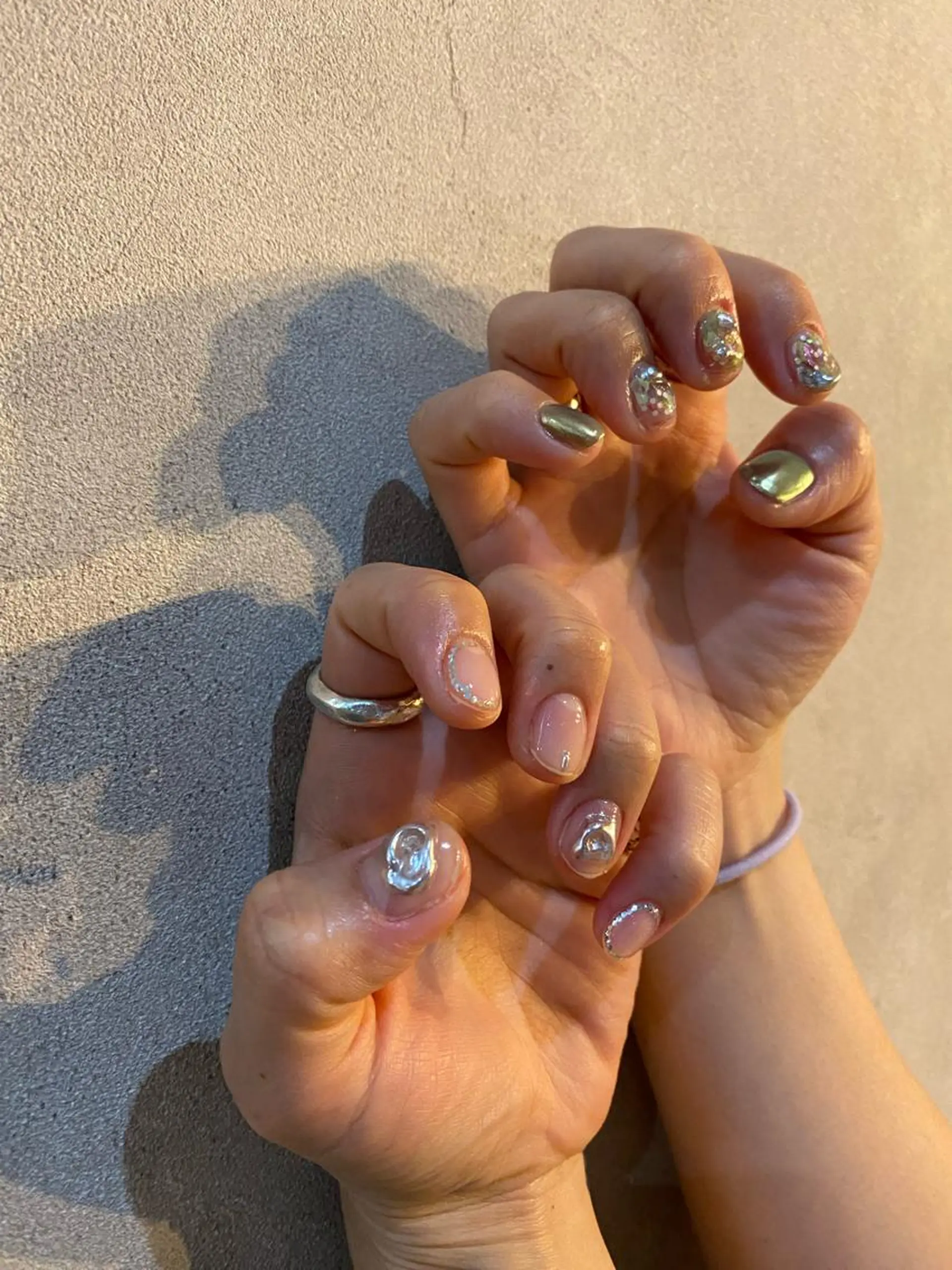 ネイル ニュアンスネイル Yarm As Etel ..のネイルデザイン