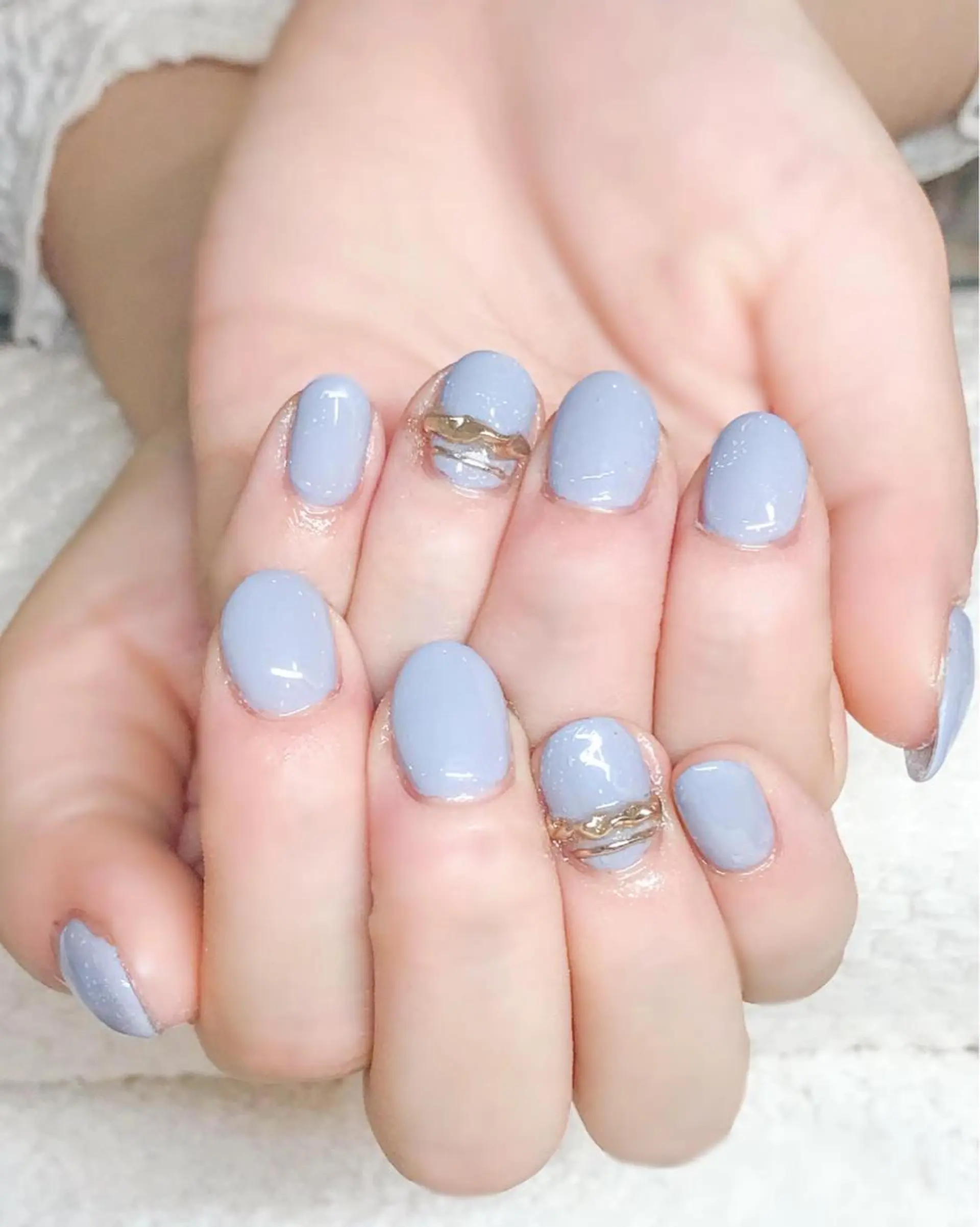 ネイル ジェルネイル オフィスネイル ワンカラーネイル シンプルネイル 夏ネイル Nyanco Nailのネイルデザイン