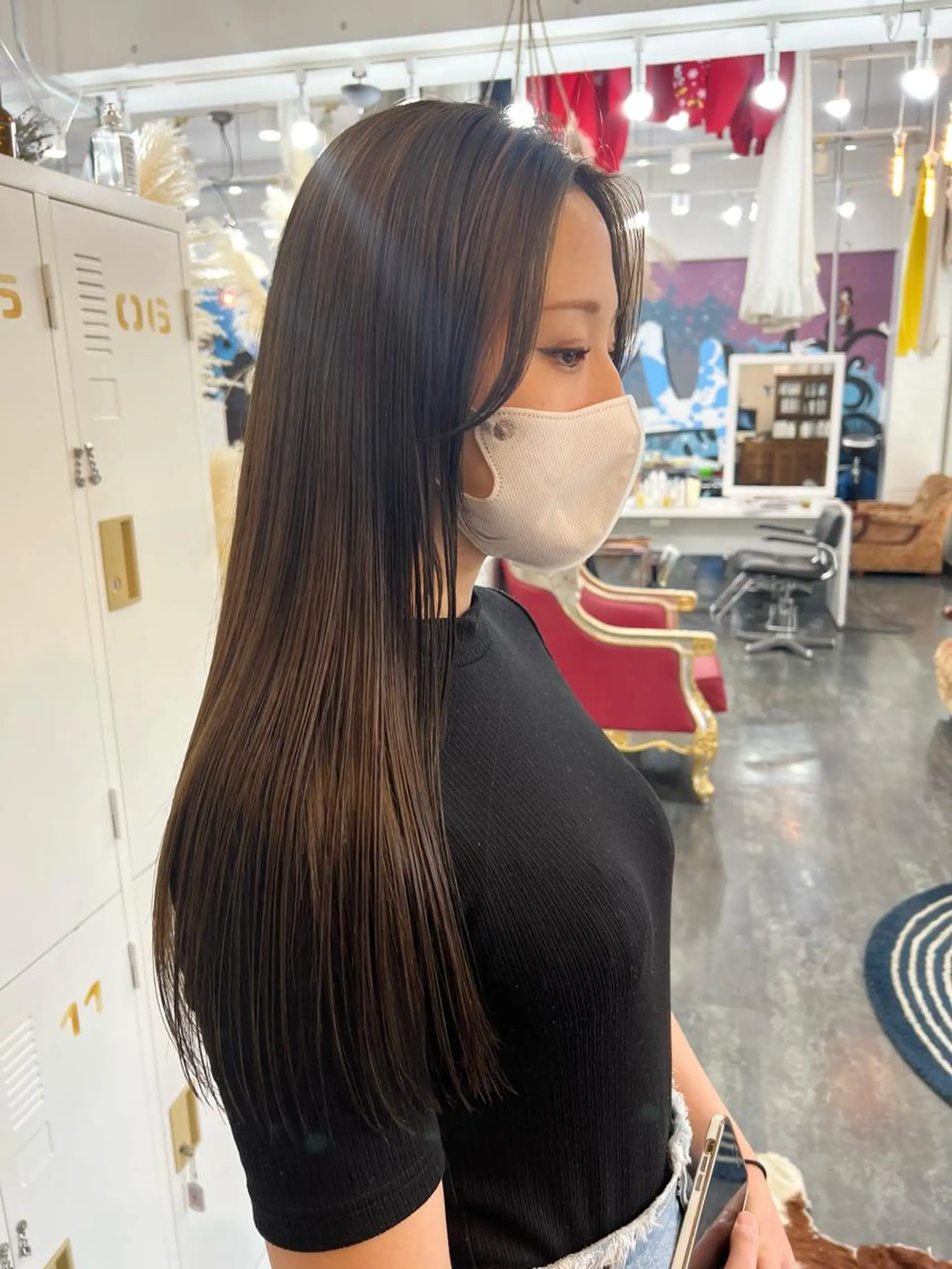 ロング カラー LOMARLIE JURIAのヘアスタイル