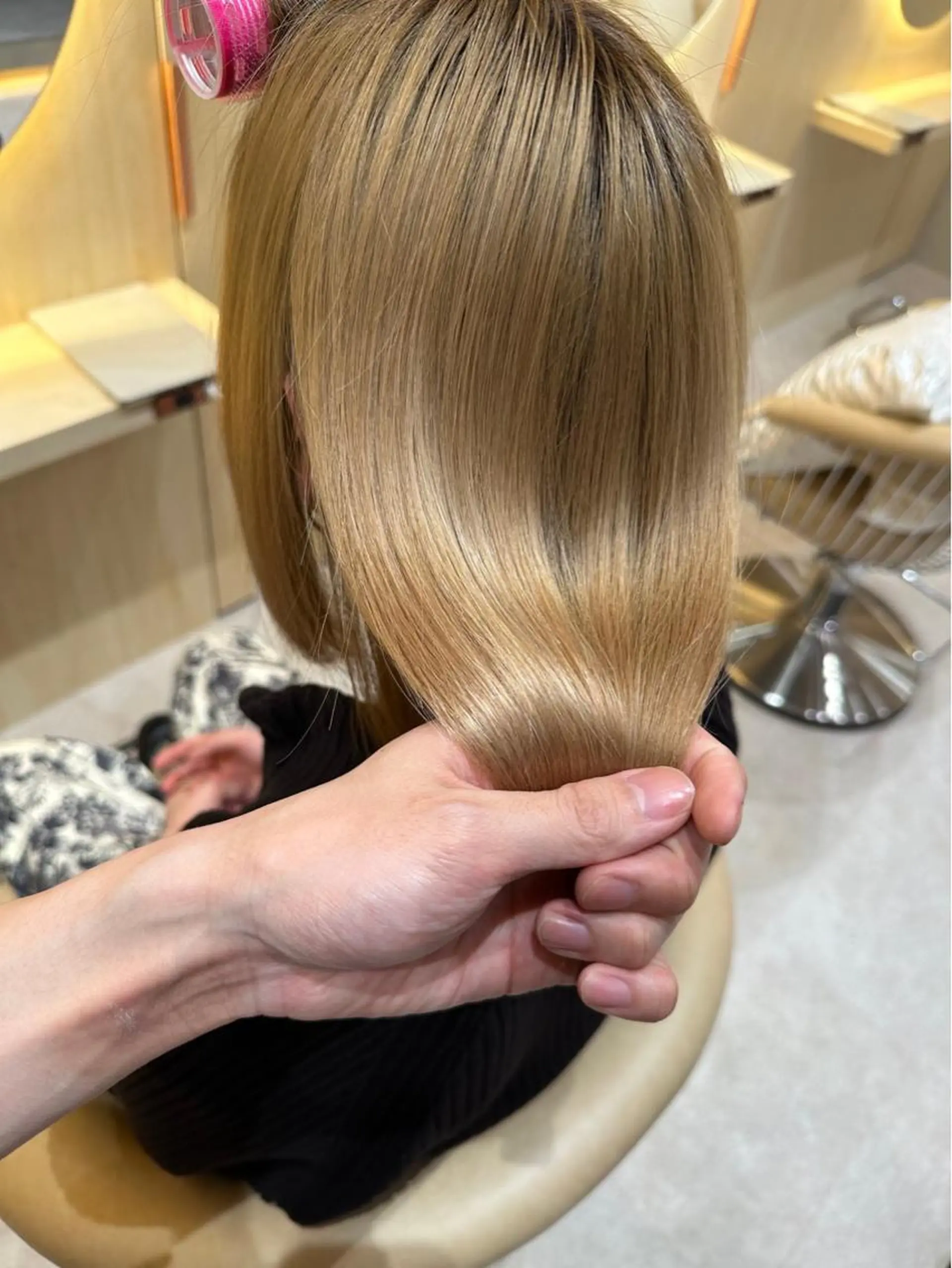 ミディアム 縮毛矯正 縮毛矯正 🩵縮毛矯正・ボブ 岩原朋也🩵のヘアスタイル