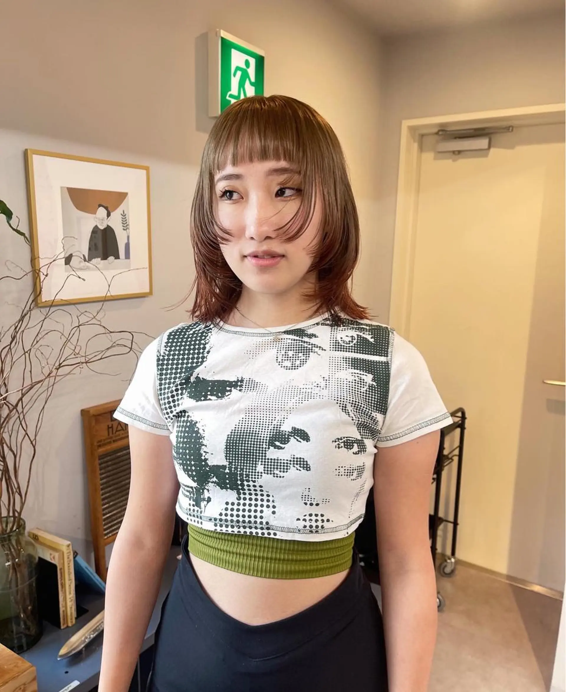 ショート カラー ボブ 伸ばしかけ カット ヘアカラー トリートメント MEY HAIR / CURLYS所属・丁寧なカウンセリング 🌿KENTA🌿のヘアスタイル