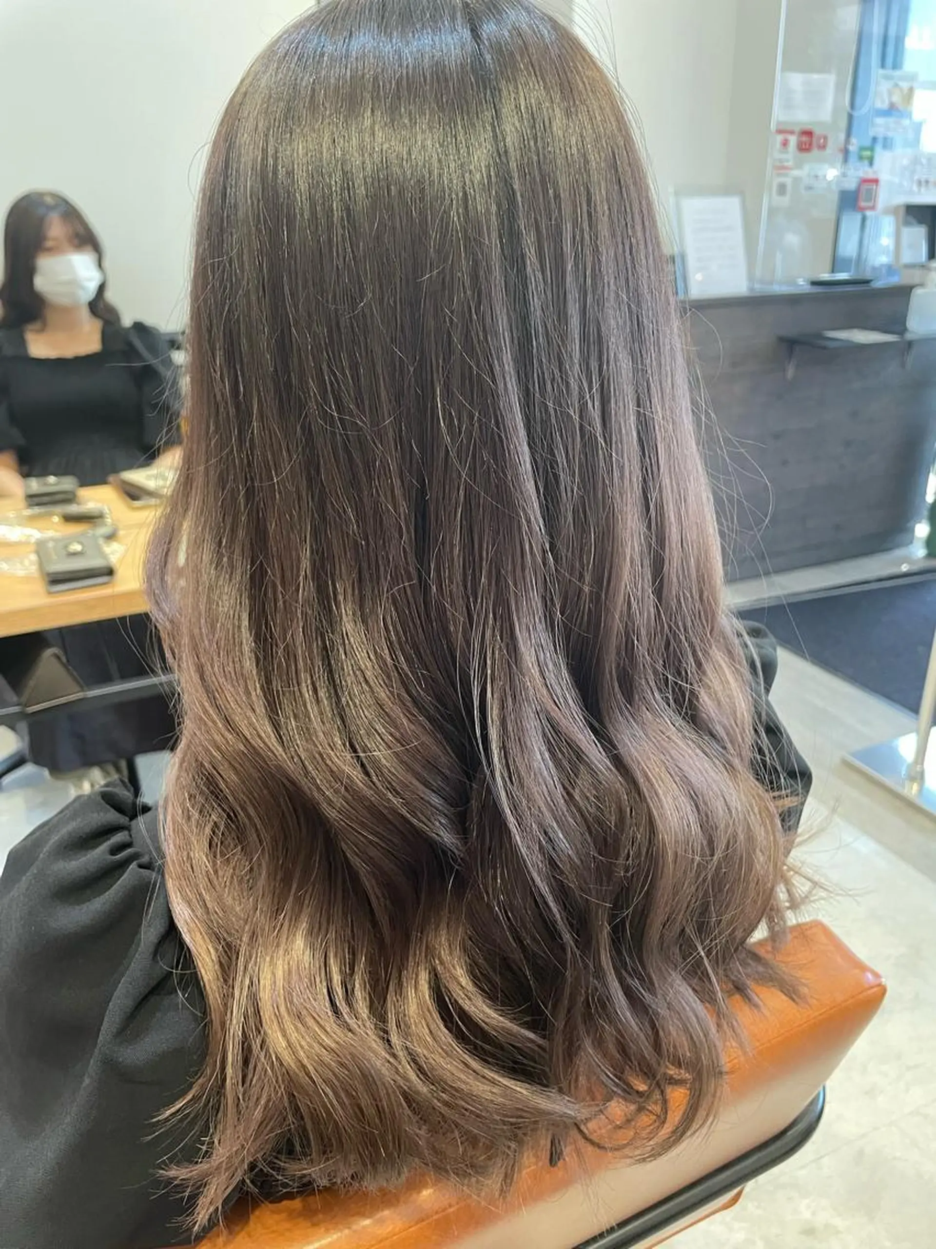 ミディアム カラー 野村 俊太のヘアスタイル