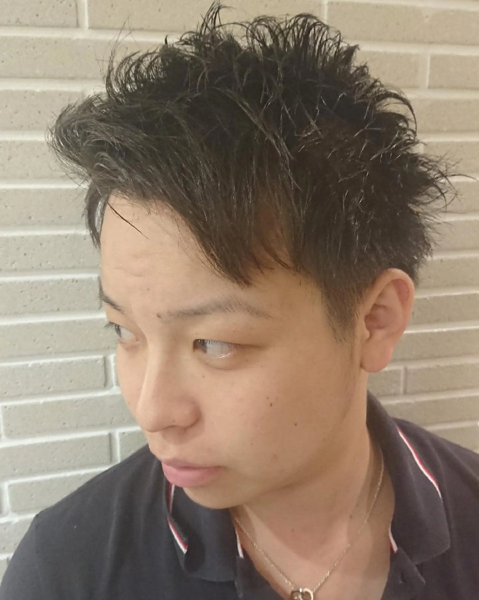 メンズ カラー パーマ ヘアアレンジ ブリーチ/ヘアケア/ 艶髪/イギチハルのヘアスタイル