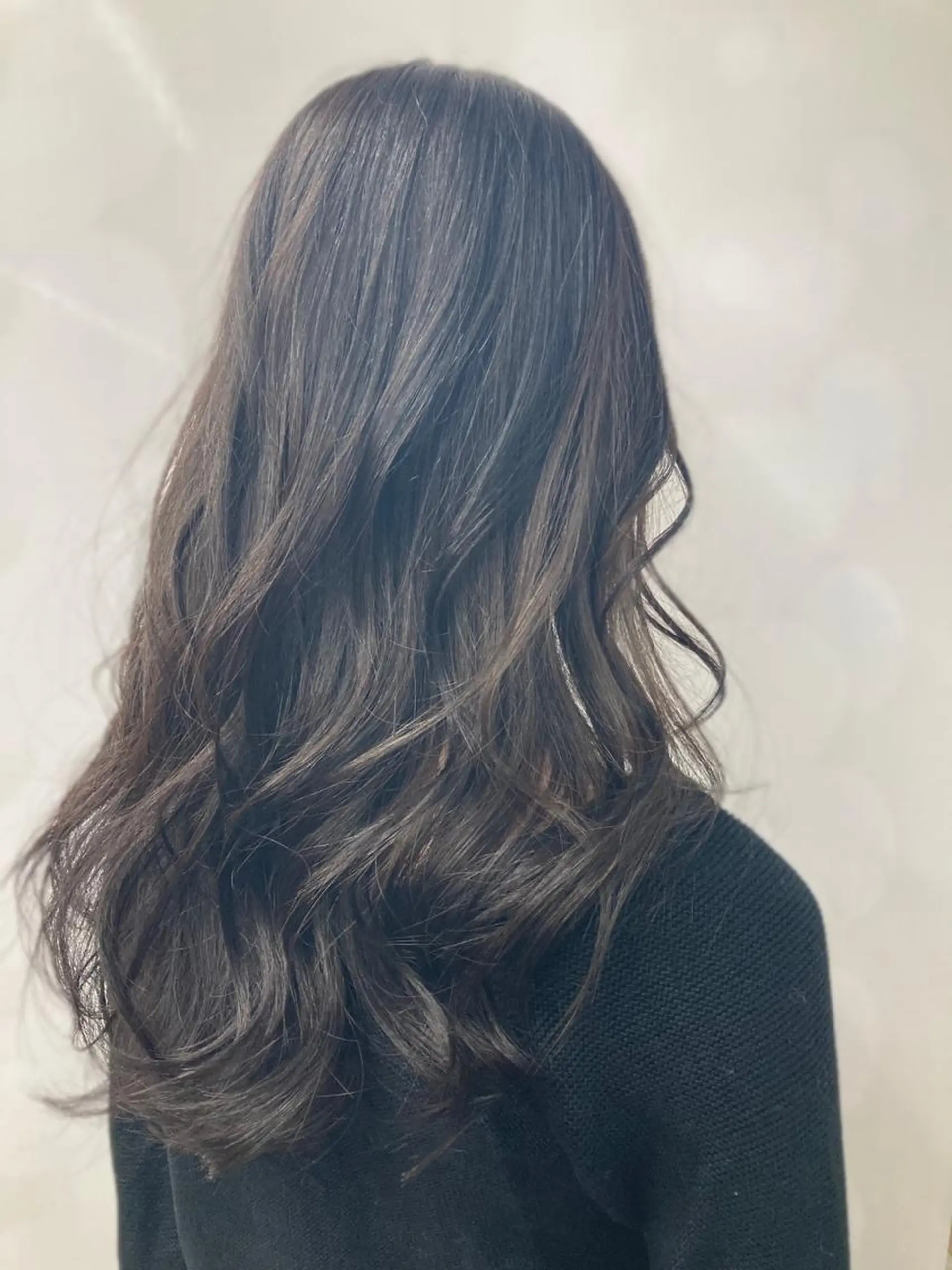 セミロング カラー ヘアカラー トリートメント ブリーチ&似合せボブ 田中寛十のヘアスタイル