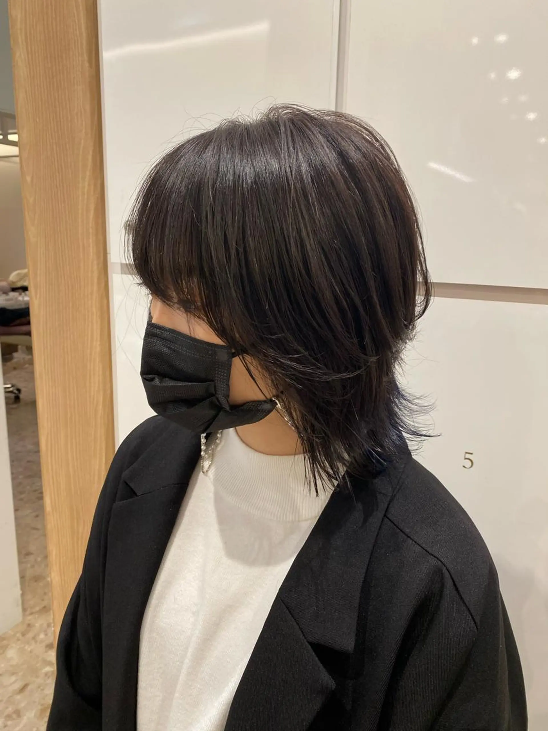 ミディアム カラー パーマ ヘアアレンジ 🌿レイヤー/ブリー チ/🌿JINのヘアスタイル