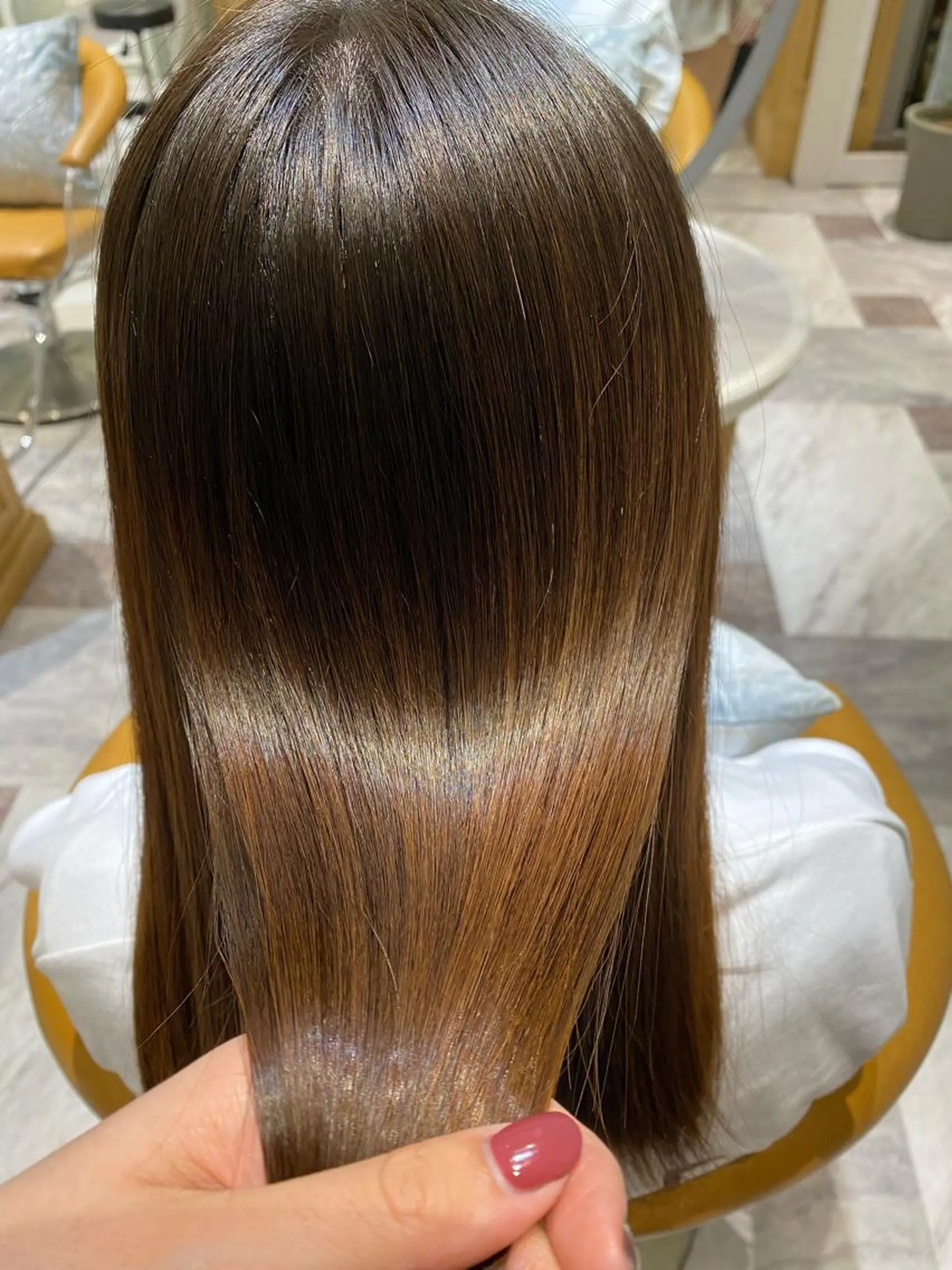 Bond Story fleek所属・渡辺 麻衣のヘアスタイル