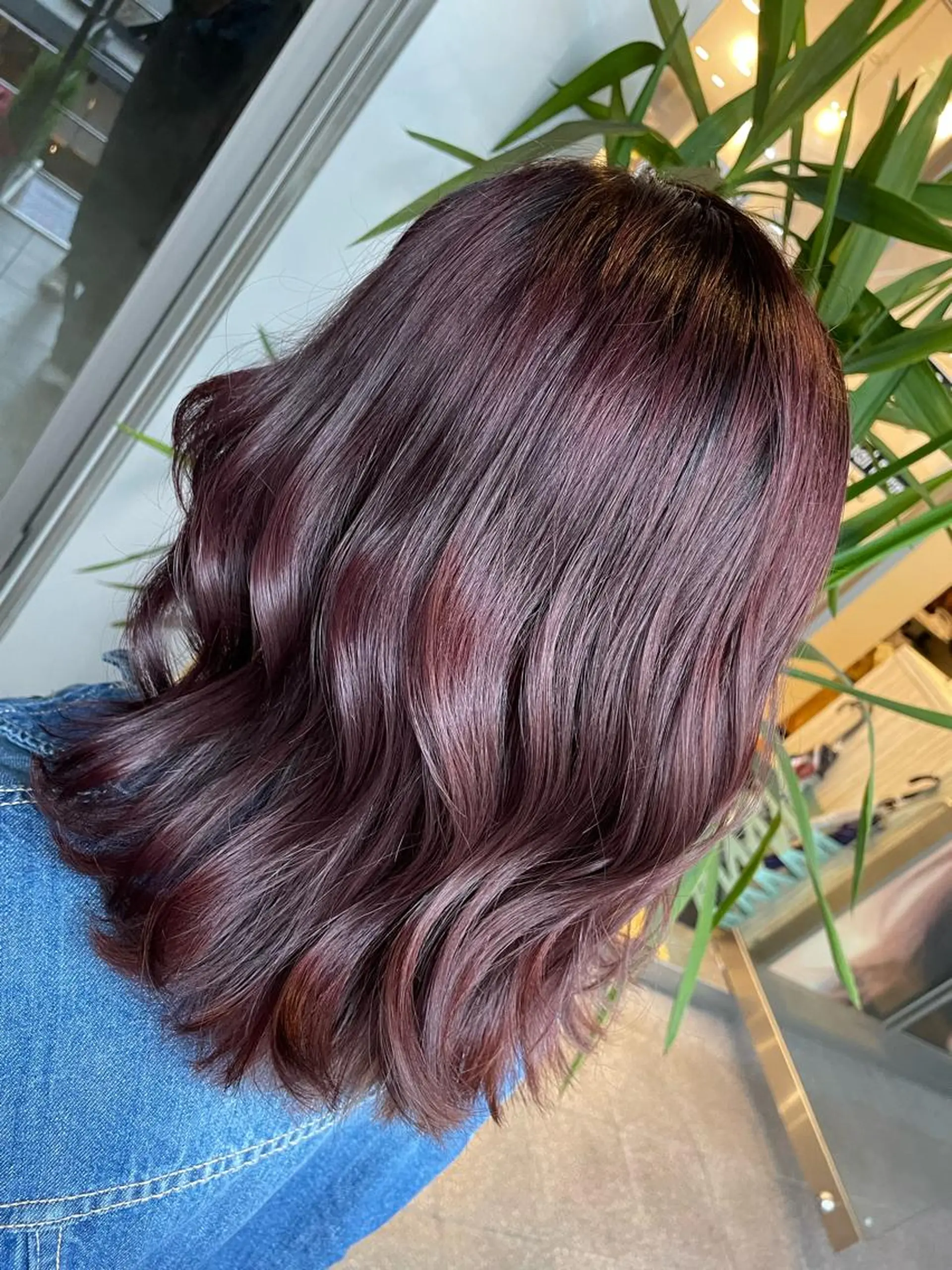 ミディアム カラー ブリーチ ピンクカラー Agu  hair you所属・♡ yumaのヘアスタイル