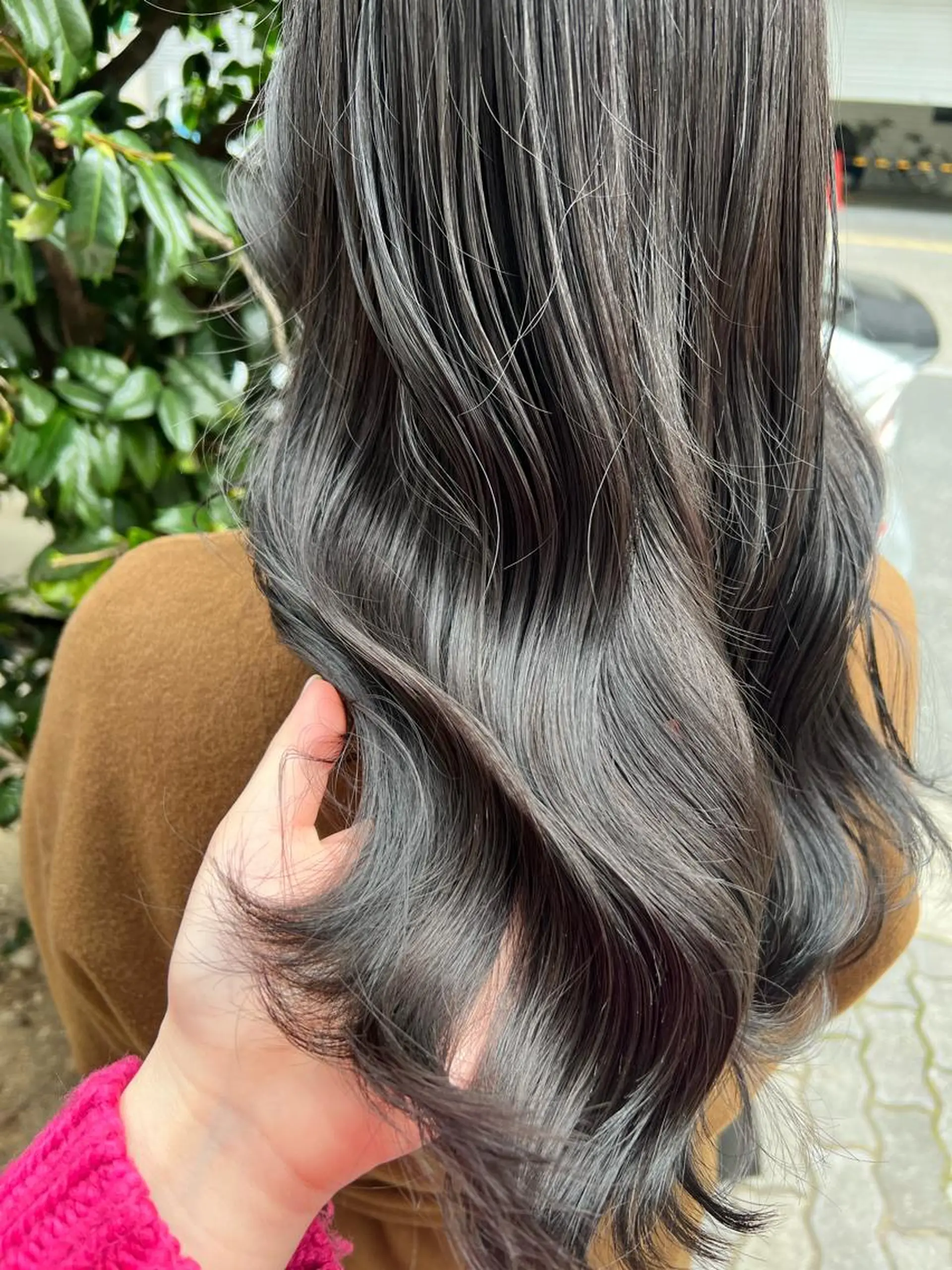 ミディアム カラー 心斎橋ヘアカラー ブリーチmarinaのヘアスタイル