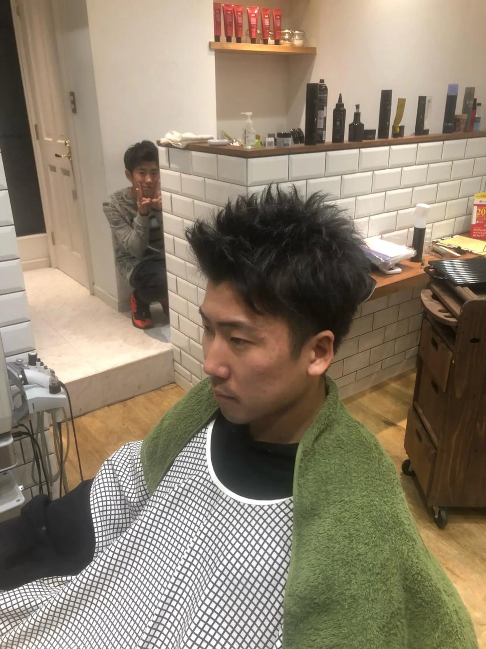 ショート メンズ HAIRS YOSHIOKA所属・ヘアーズヨシオカ MENSヒゲ脱毛のエステ・リラクイメージ