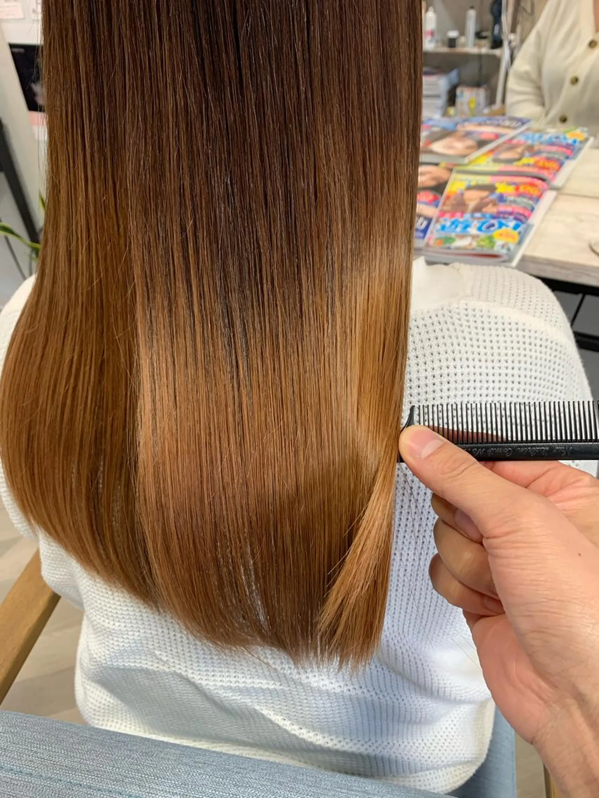 ロング カラー ブリーチ 髪質改善 トリートメント Beach private salon所属・Beach 代表 KENTAのヘアスタイル