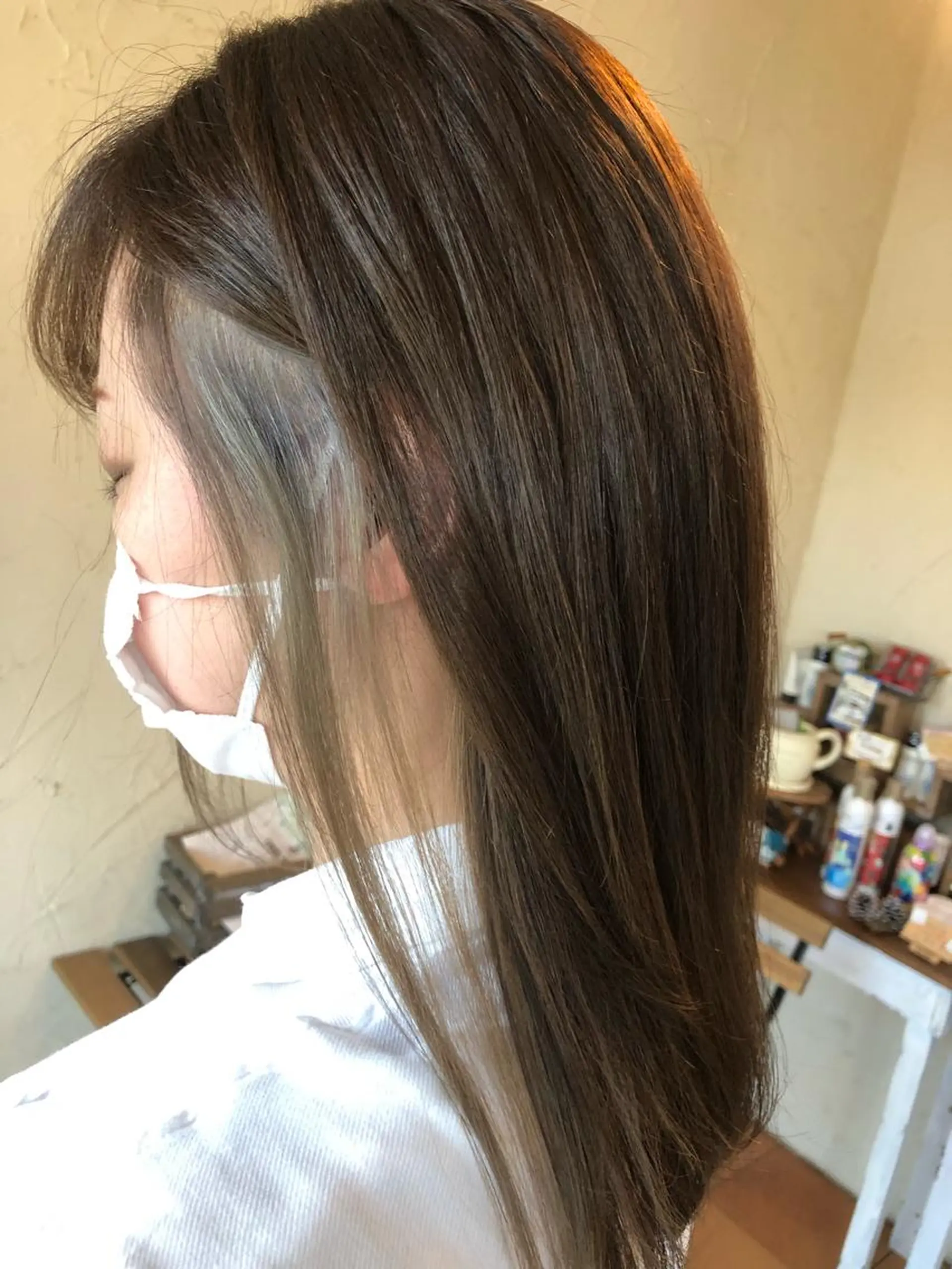 セミロング カラー Ichimura yurieのヘアスタイル