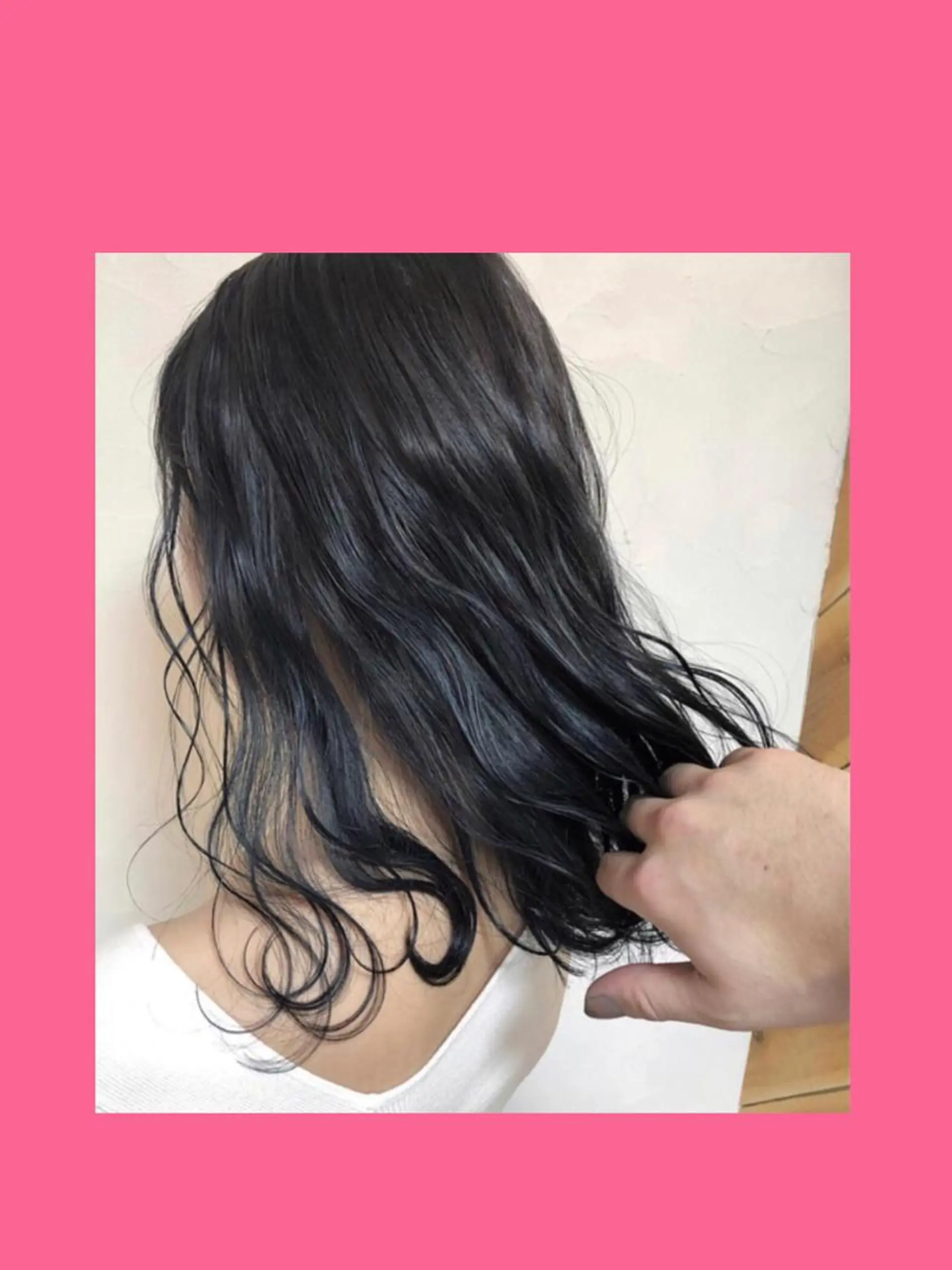 セミロング カラー hair salon Ranun髪質改善のヘアスタイル