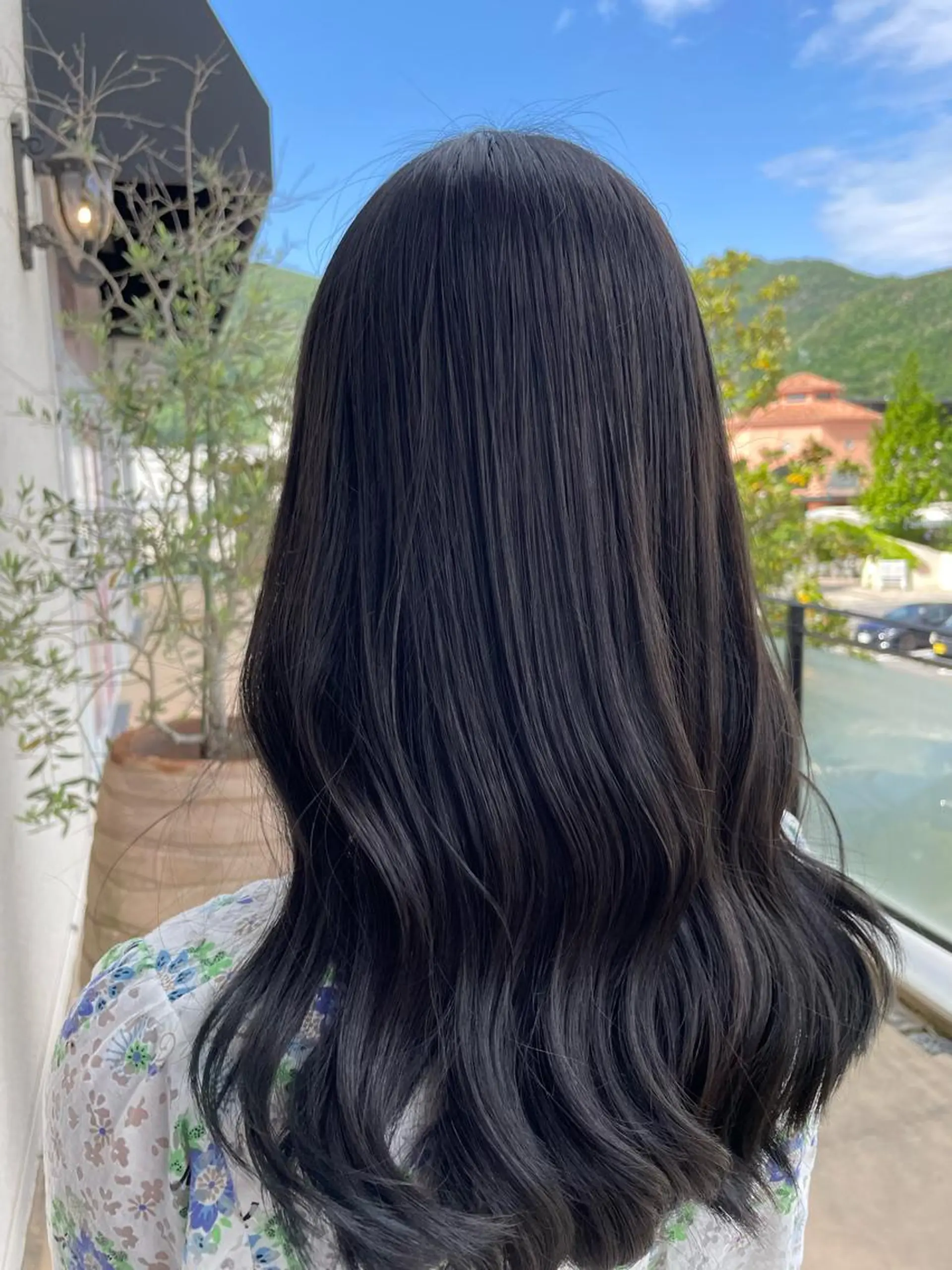 ロング カラー グレージュ カット ヘアカラー clocca所属・鵜飼 真伍のヘアスタイル