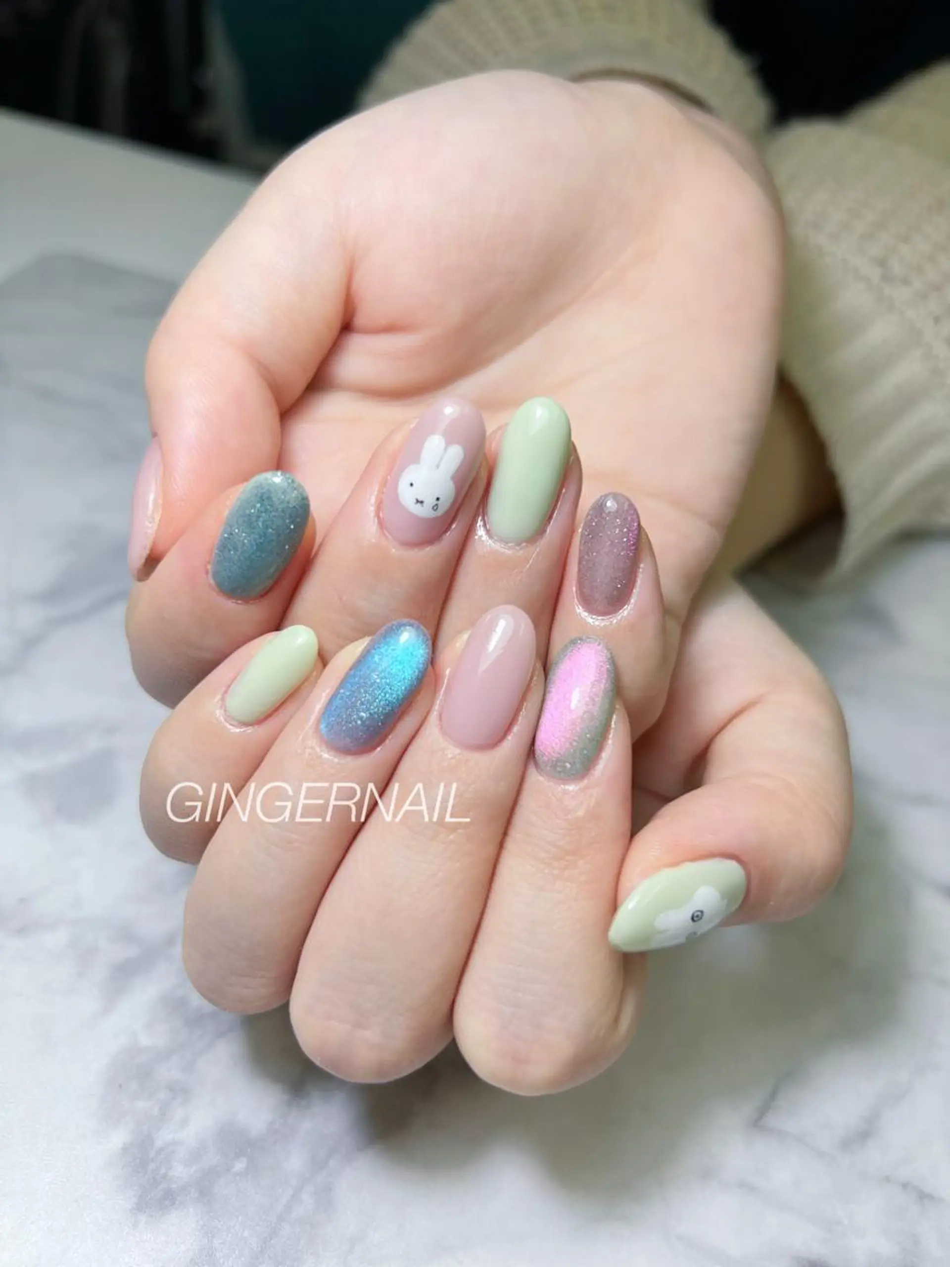 ネイル ハンドネイル ハンドケア GINGER NAIL所属・代々木 GINGERNAILのネイルデザイン