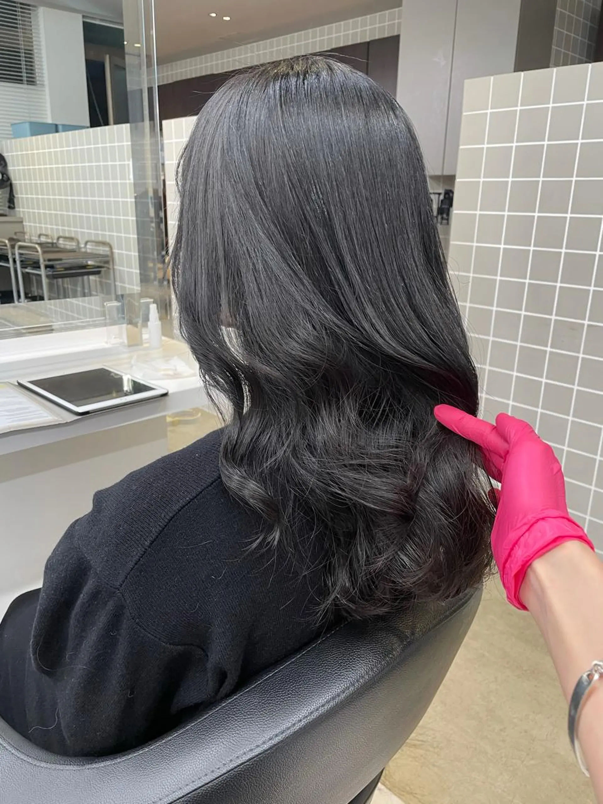 セミロング 【美容室が苦手な方 専問美容室】MIHOのヘアスタイル