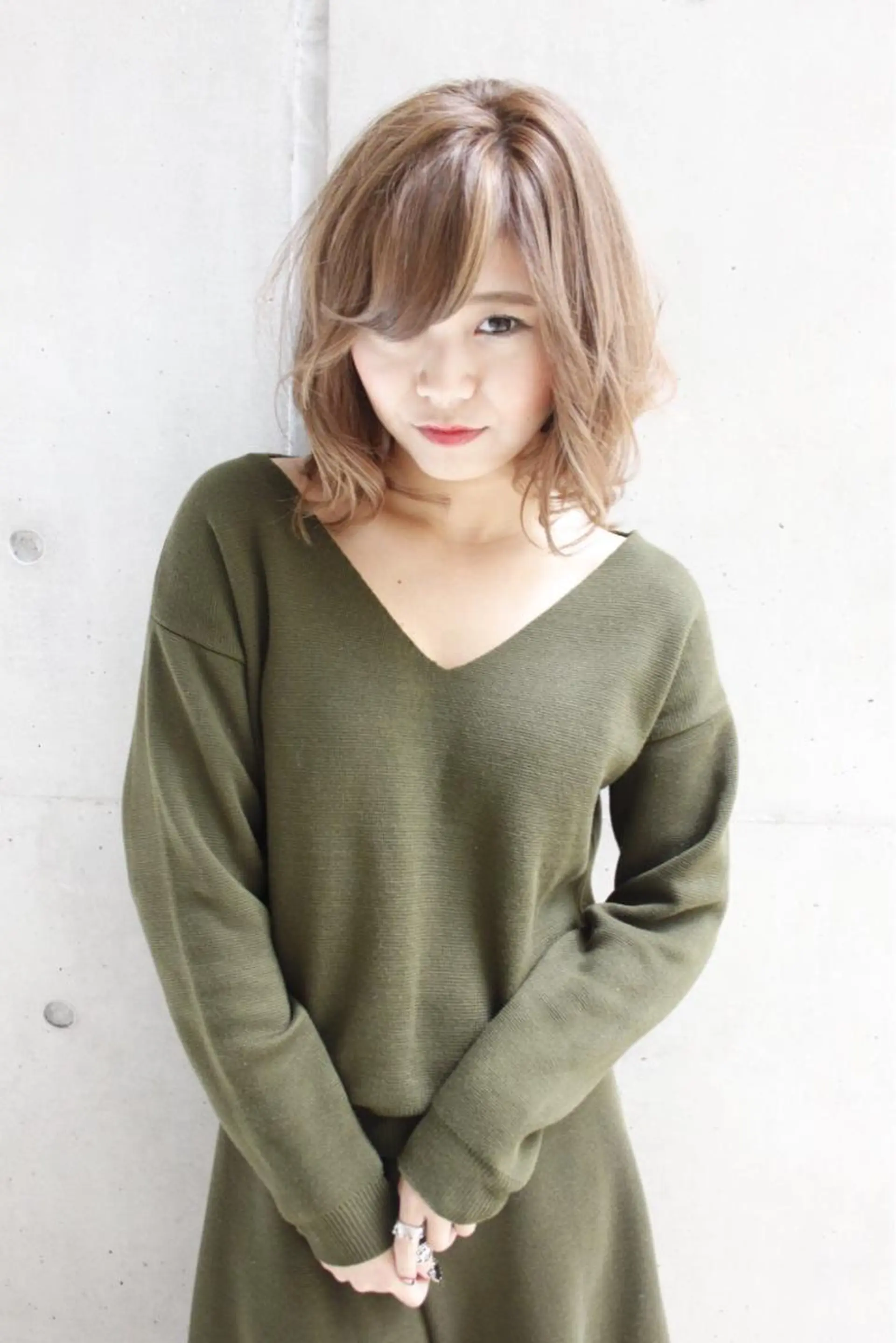 ミディアム hairsalon Link所属・hairsalon Linkのヘアスタイル