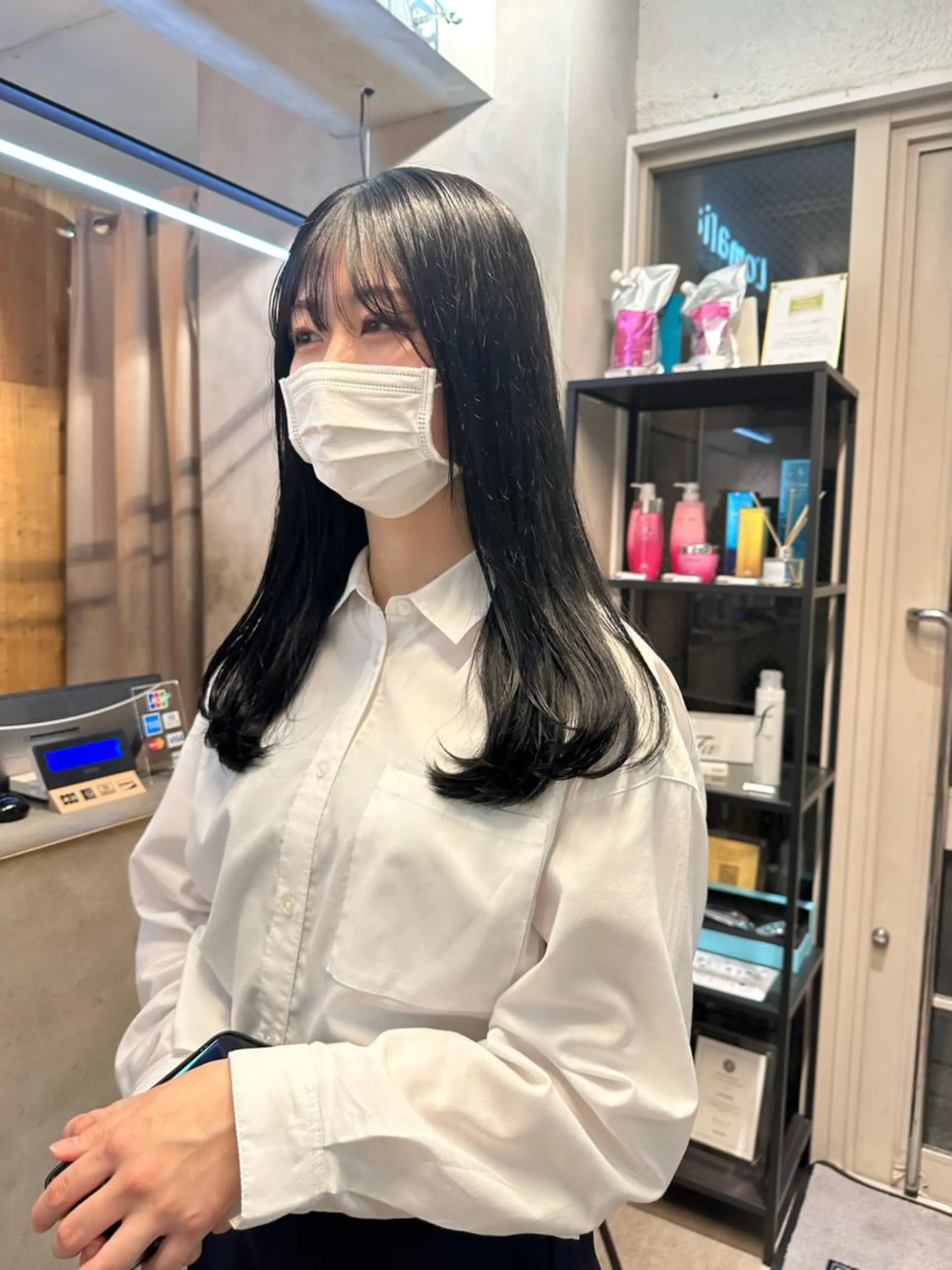 ロング カラー REINA☁️透明感 カラー/ぷつっと♡のヘアスタイル