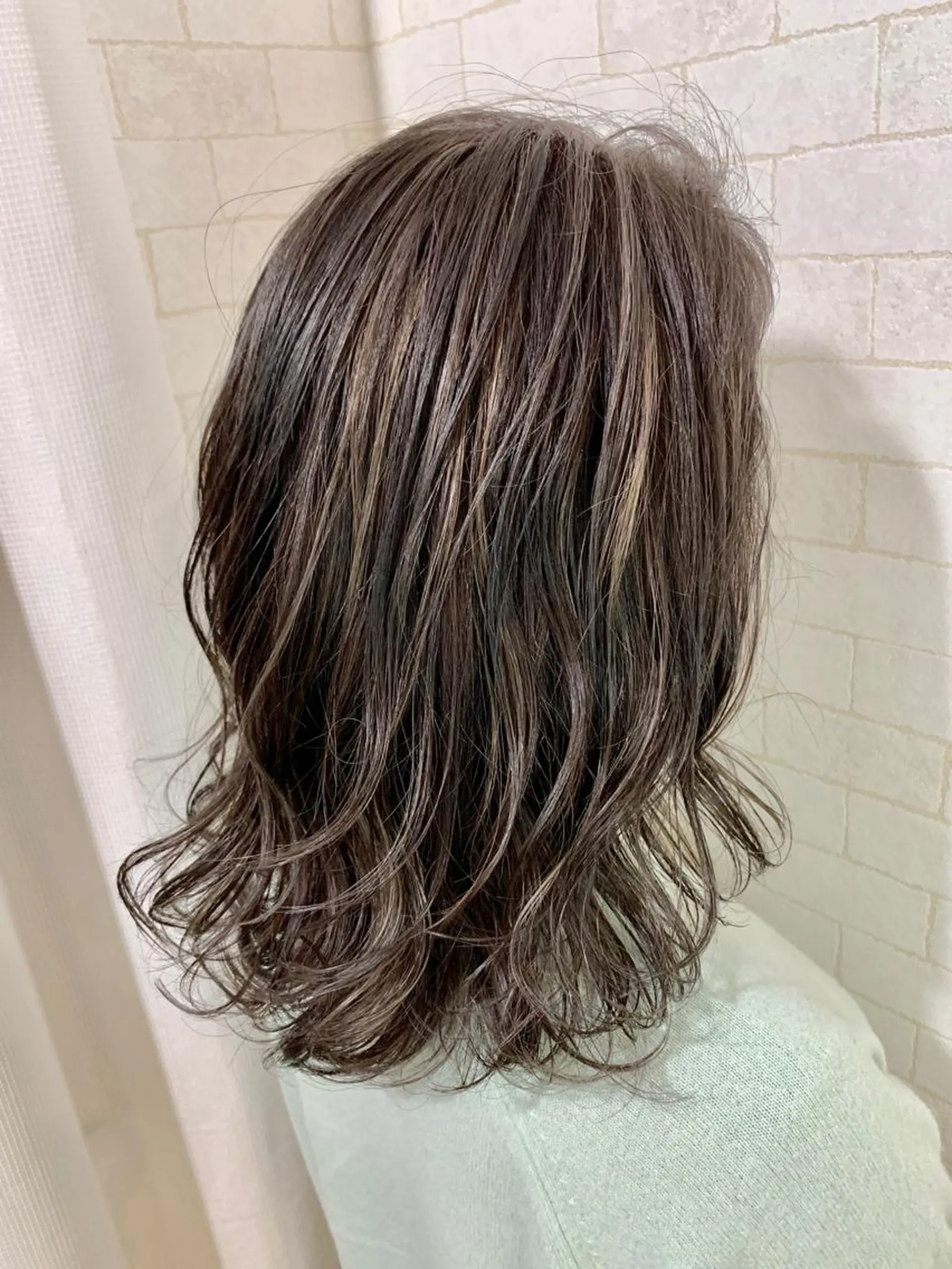 ミディアム 神野 雅樹のヘアスタイル