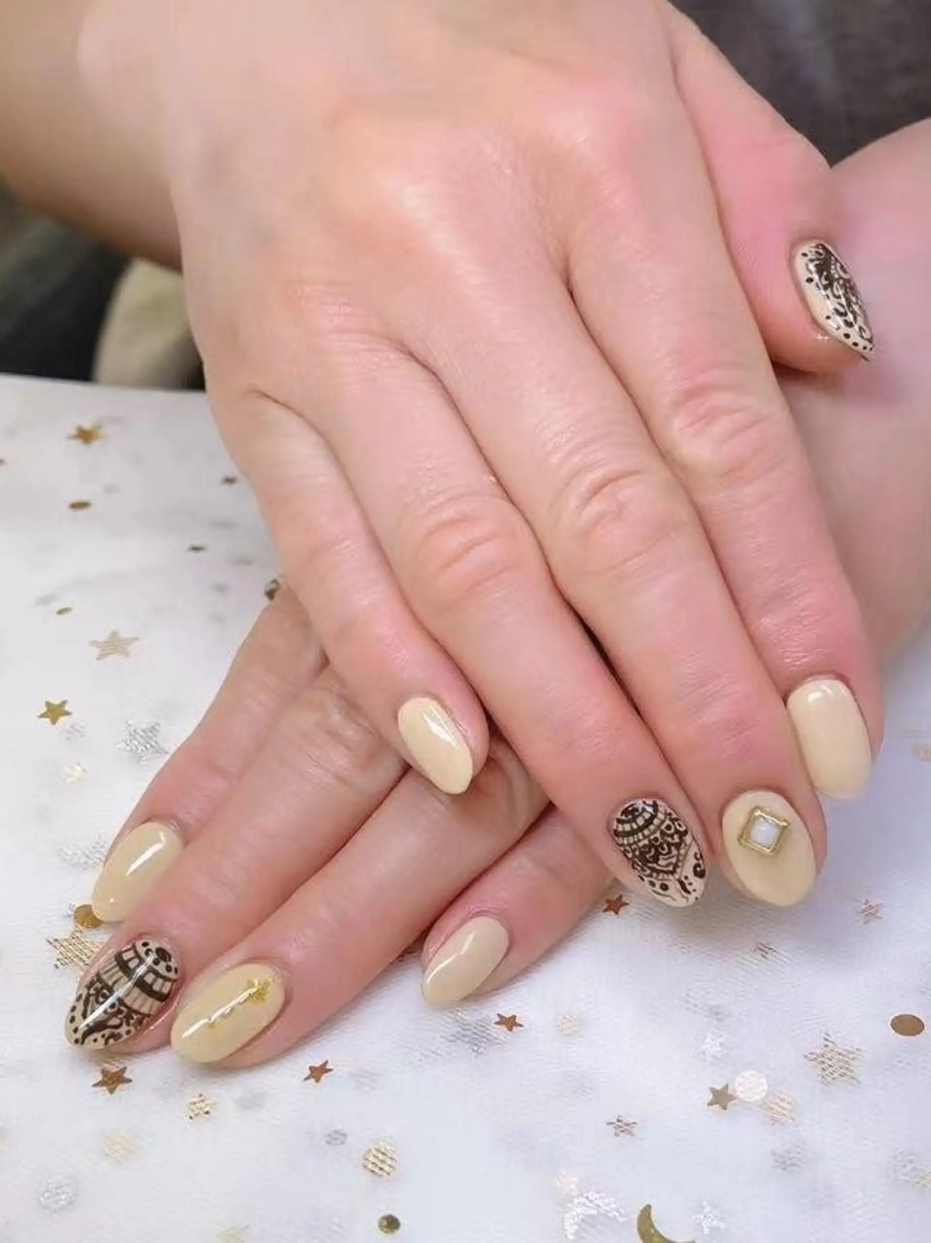 ネイル ハンドネイル 上福岡 らんらんのネイルデザイン