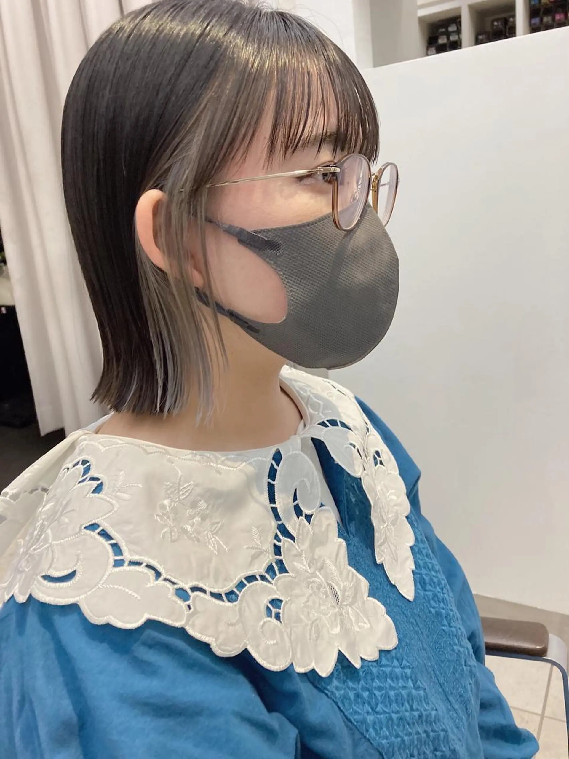 ショート カラー brisa所属・迎 凪紗のヘアスタイル