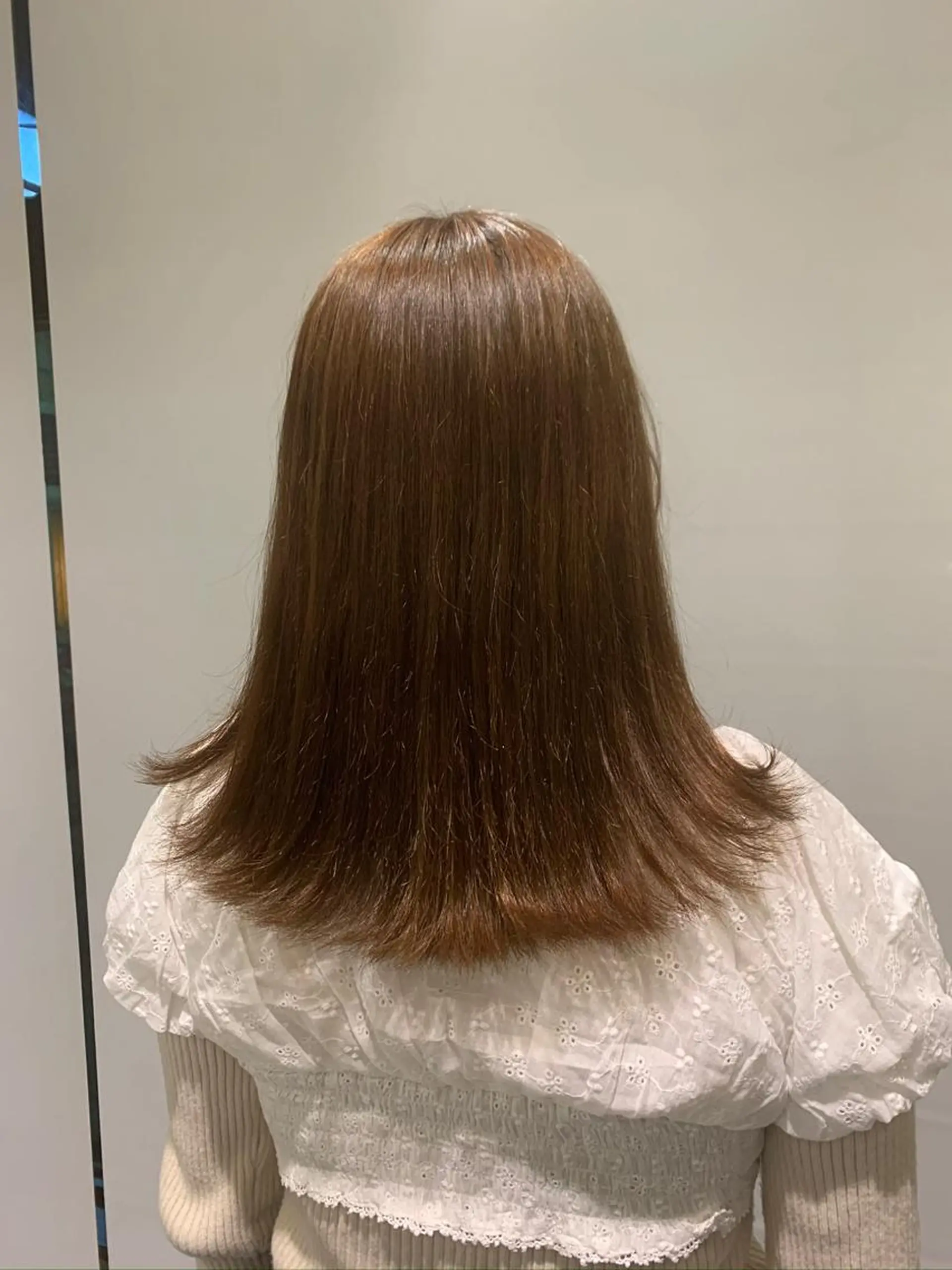 ミディアム カット ヘアカラー Elena池袋店所属・💎透明感カラー Sarina💎のヘアスタイル