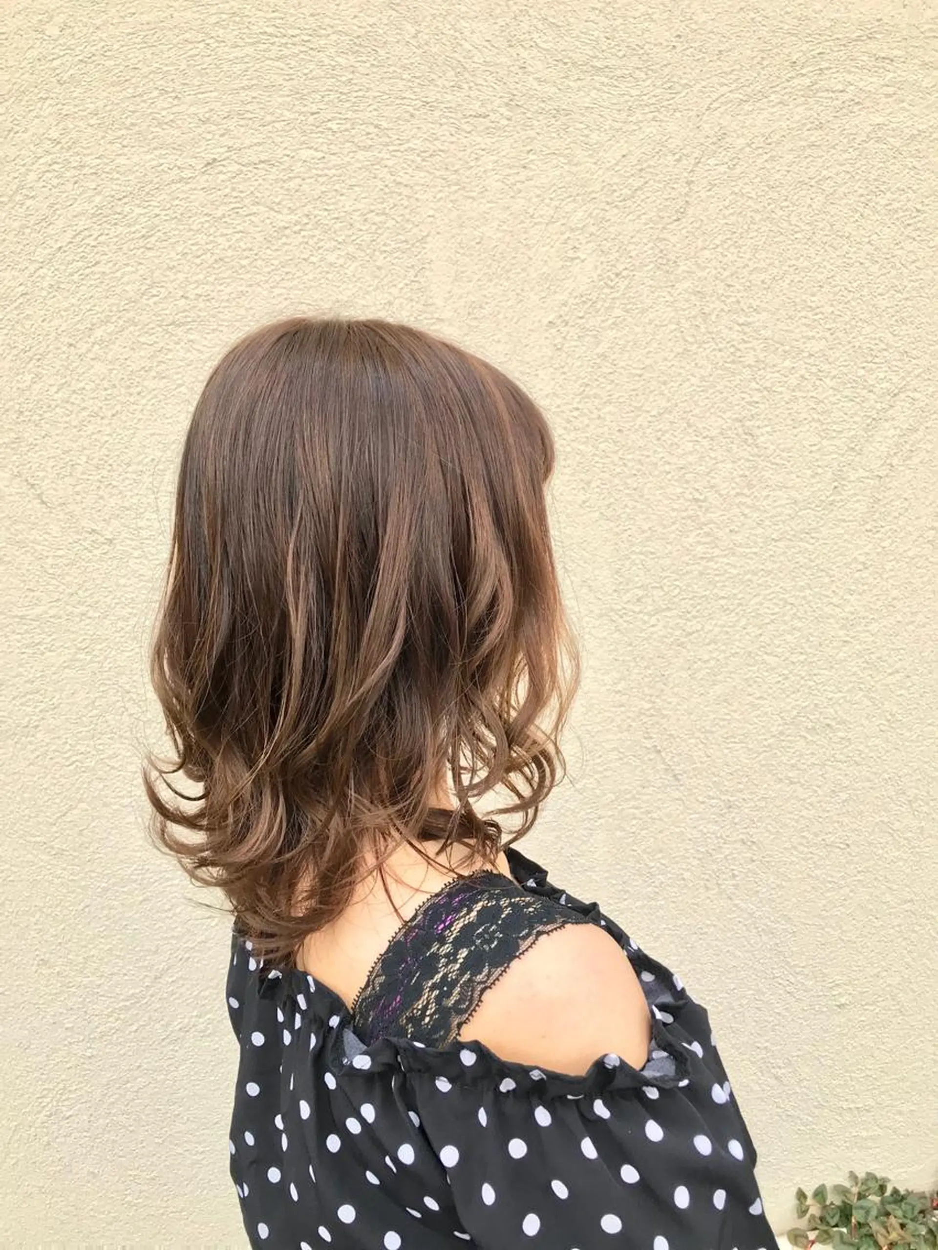 ミディアム 小杉輝/ショート /艶カラー✨のヘアスタイル