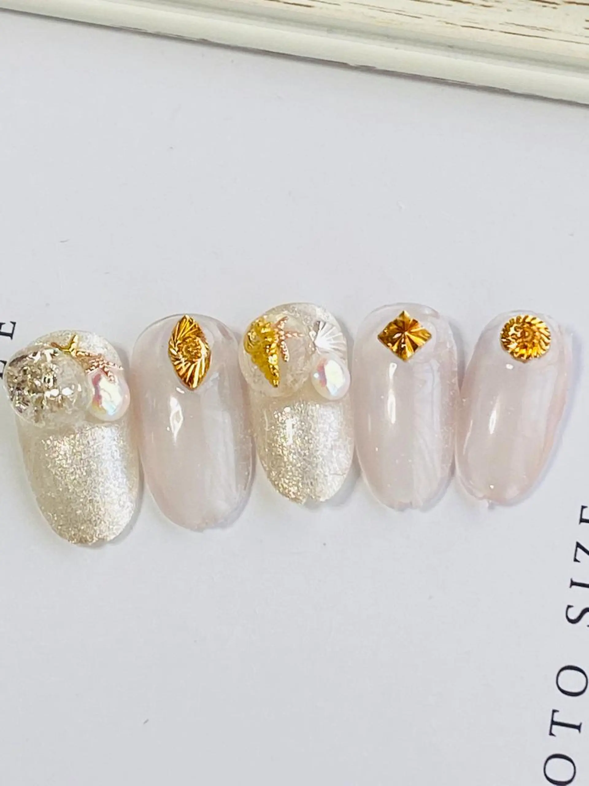 ネイル ブルー 自宅ネイルサロン ♦️nuance♦️のネイルデザイン