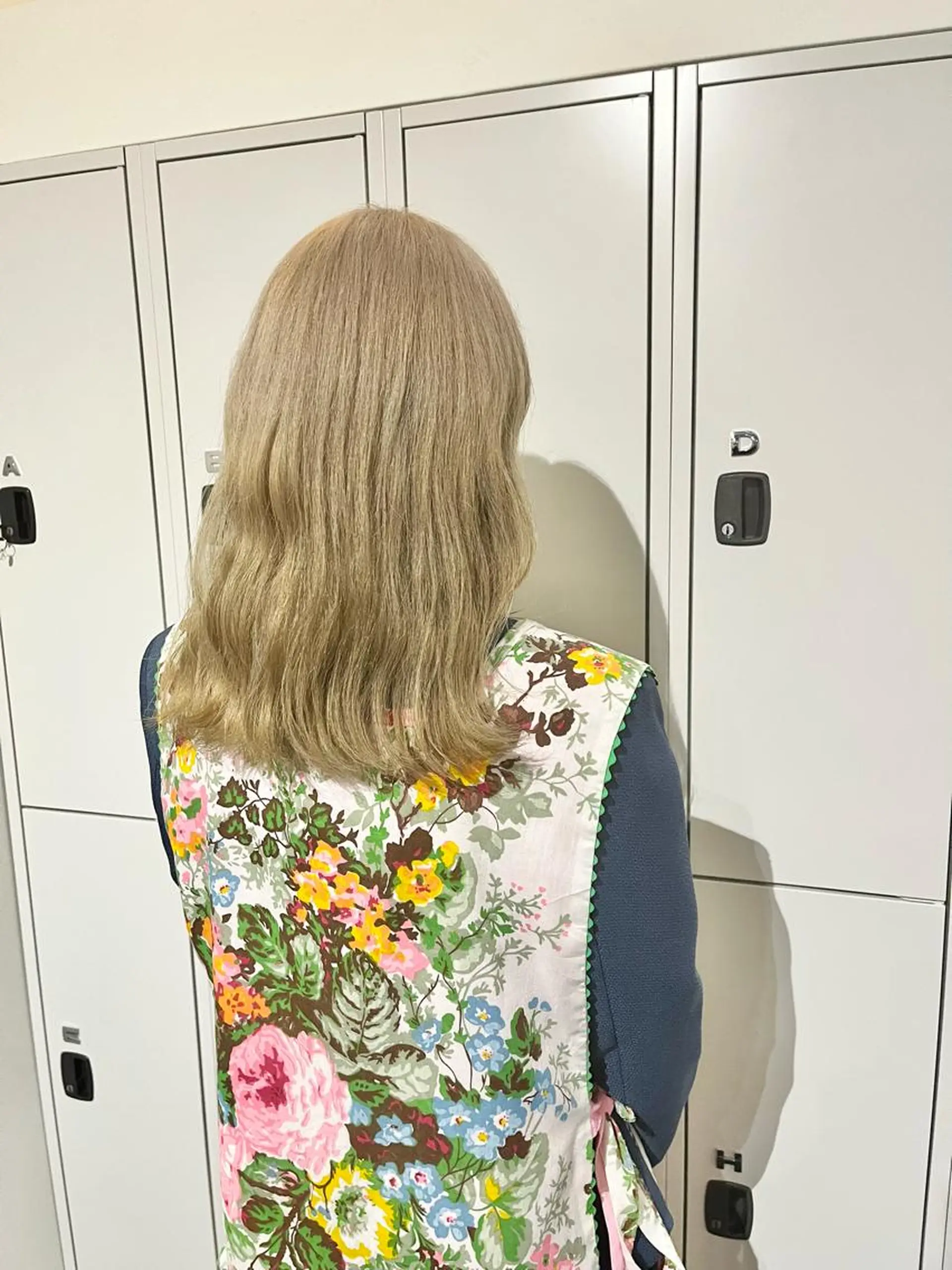 ロング カラー ベージュカラー ブリーチ ブロンド ケアブリーチ ダブルカラー ヘアカラー トリートメント ショート/パーマ/ カラー/FUKOのヘアスタイル