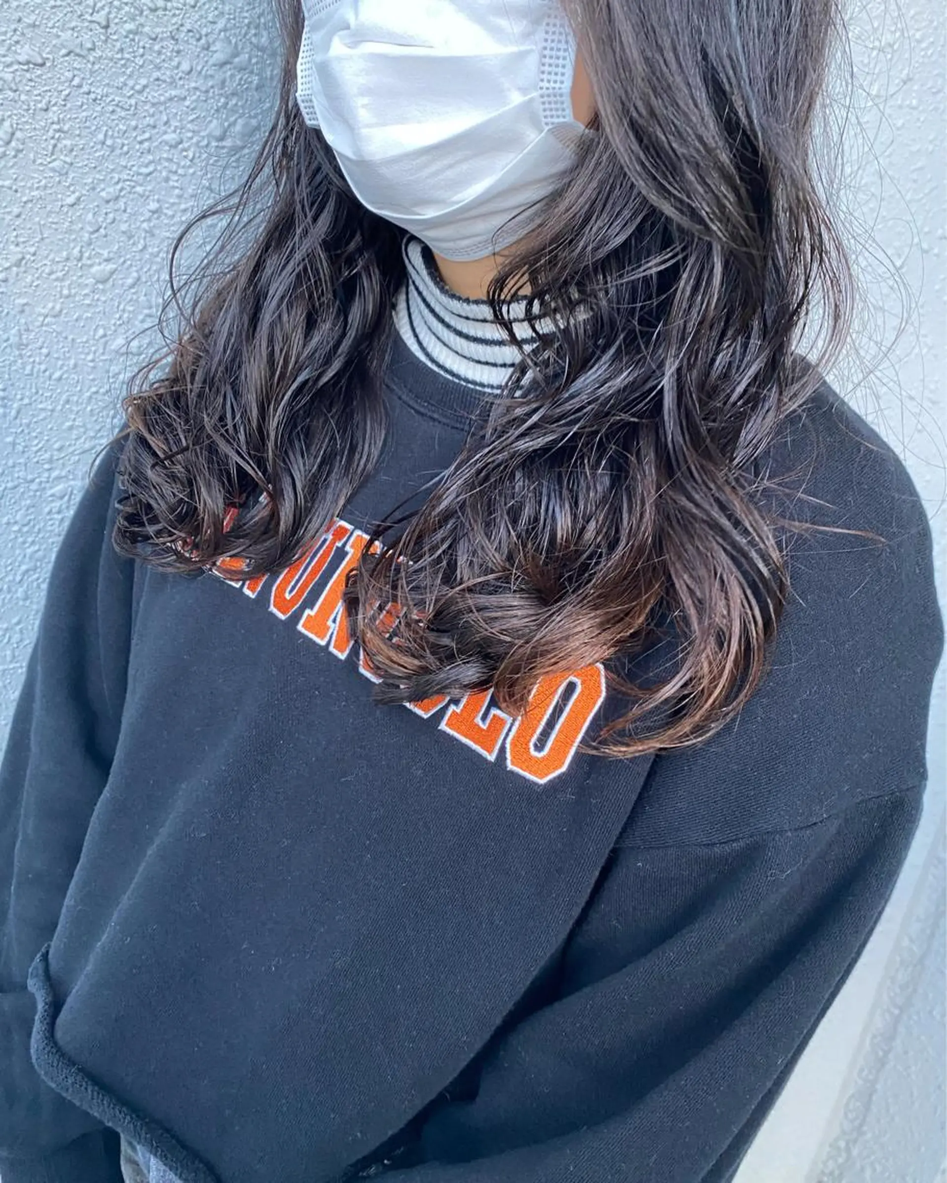 ロング パーマ カット パーマ トリートメント 後藤紗英/髪質改善 /オリーブベージュのヘアスタイル